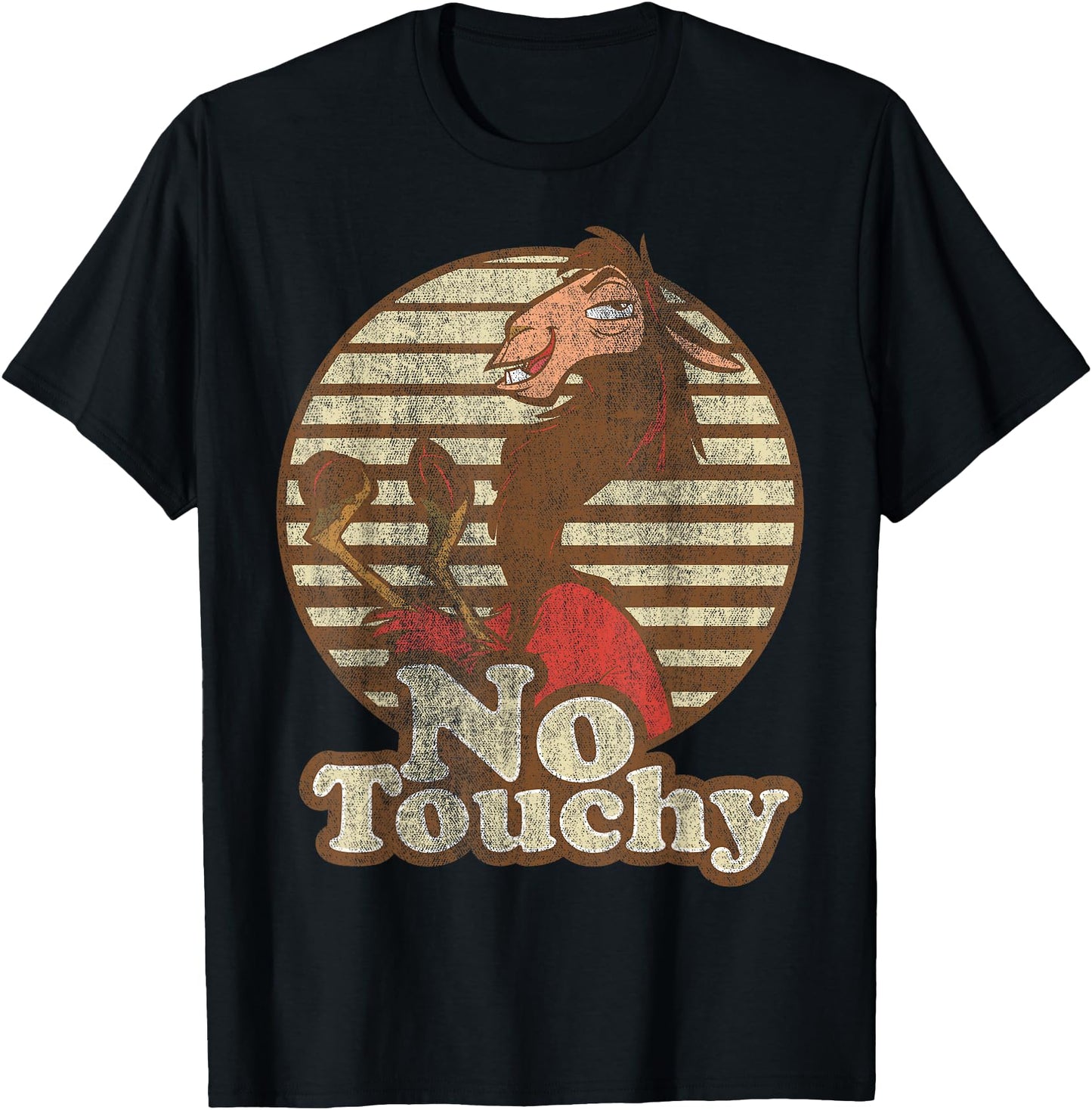 Disney Emperor's New Groove Kuzco Llama No Touchy Short Sleeve