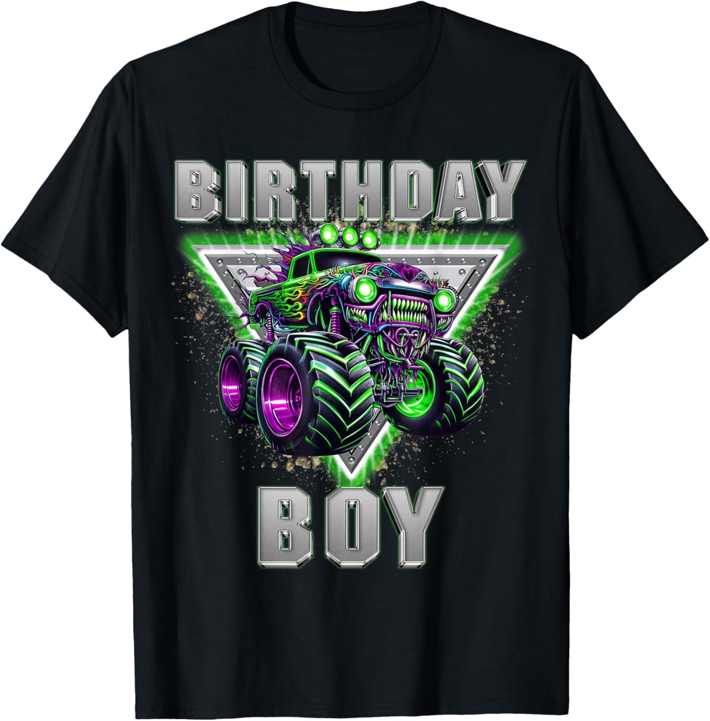 Birthday Boy Monster Truck Are My Jam Bday Party Kids Boys