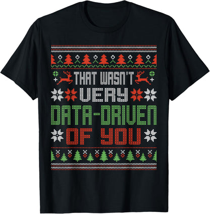That Wasn't Very Data Driven of You Christmas Xmas Pajamas