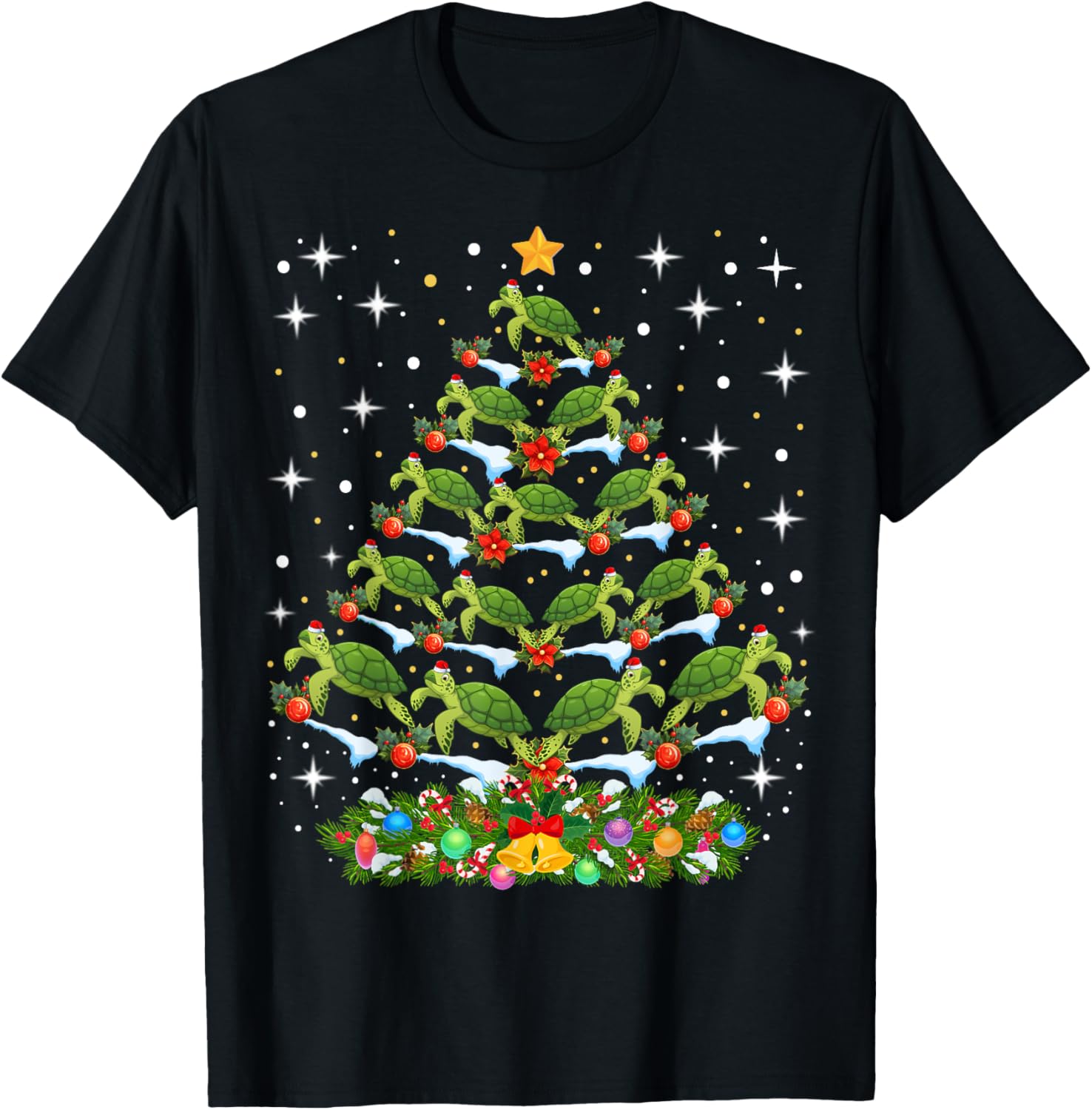 Sea Turtles Lover Xmas Gifts Sea Turtles Christmas Tree