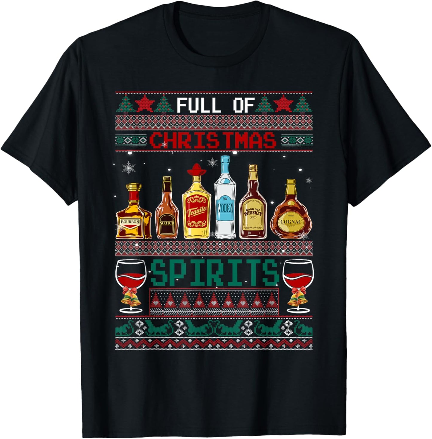 Beer Pajamas Christmas Spirits Drinking Wine Alcohol Xmas