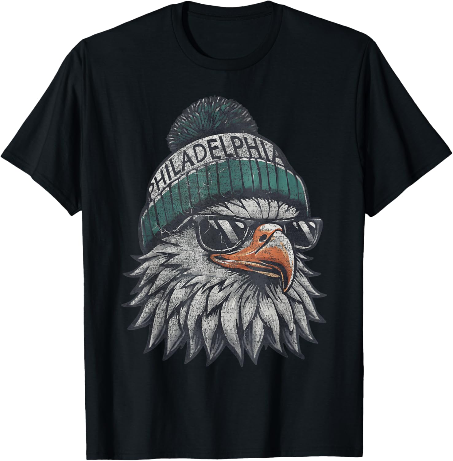 Vintage Eagle with Sunglasses Men Women Kids Cool