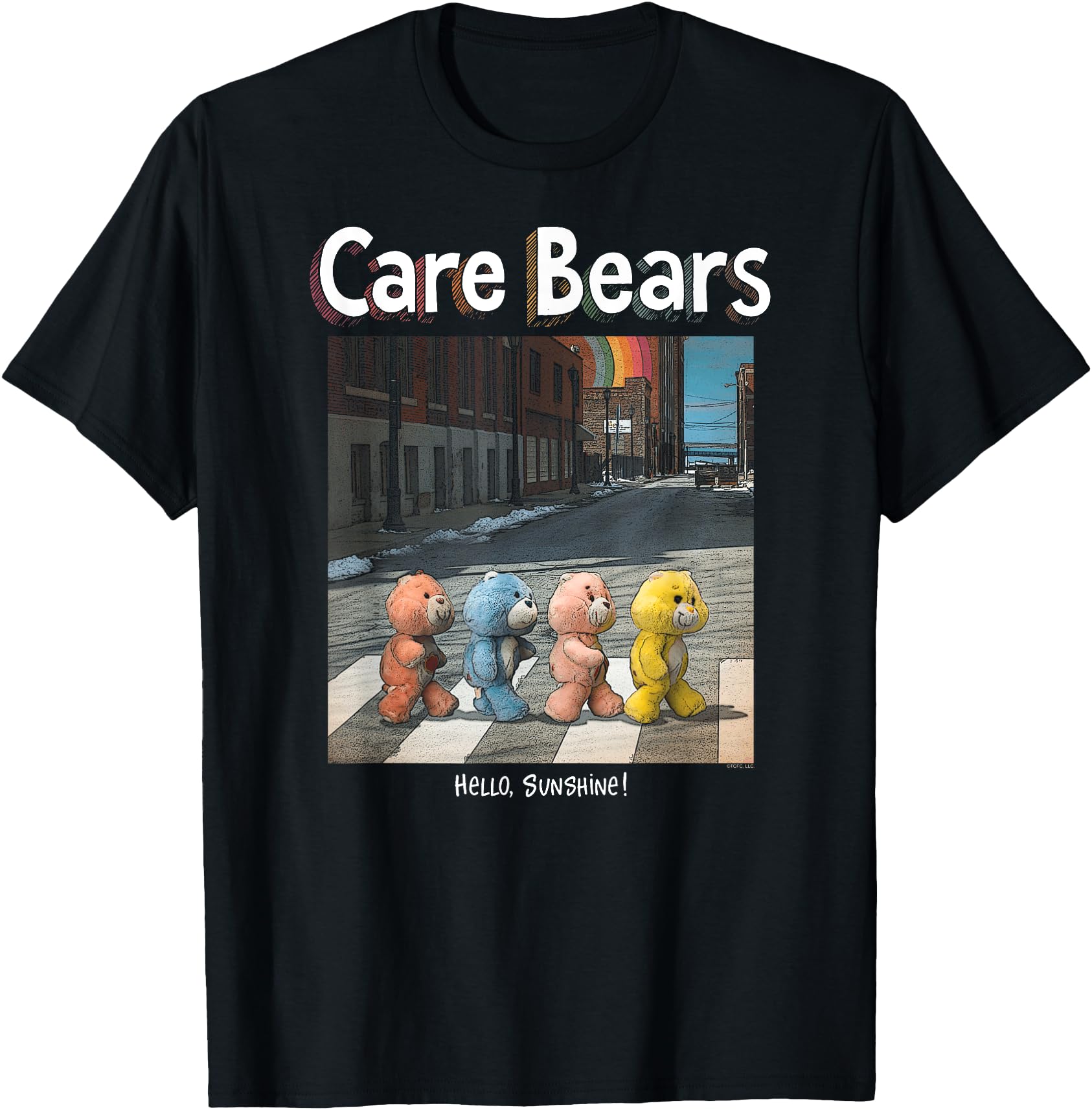 Care Bears Hello Sunshine Crosswalk Funny Cartoon