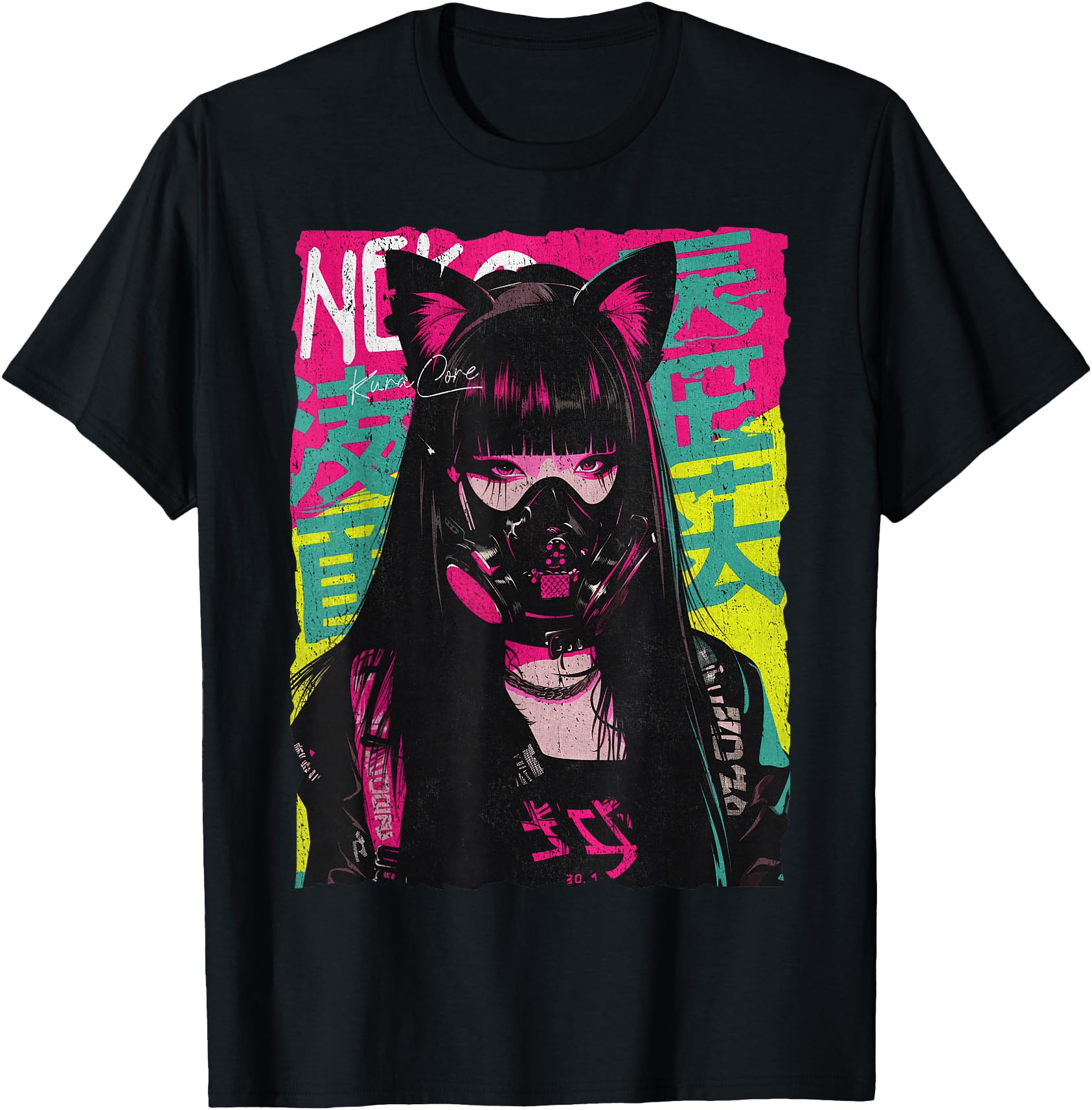 Japan Streetwear Cyberpunk Y2K Techwear Neko Manga Anime