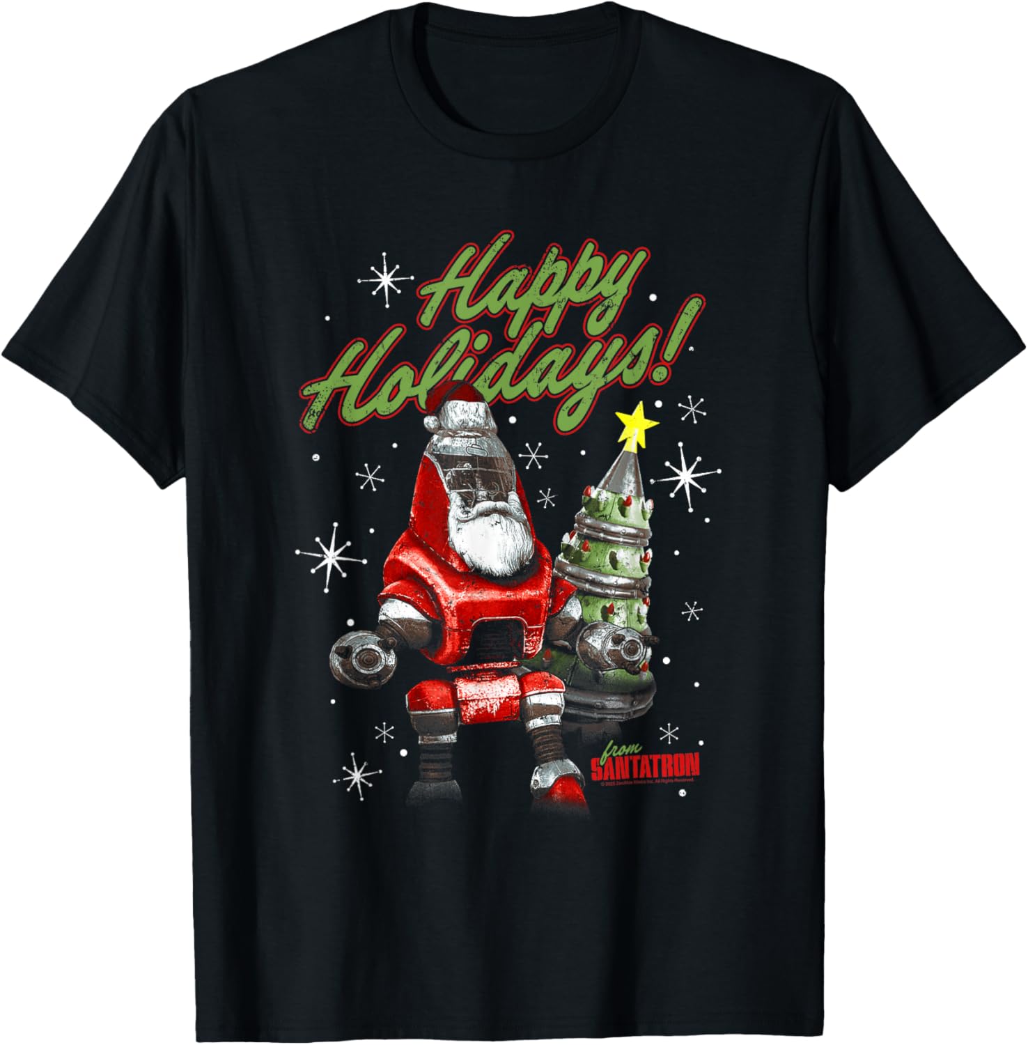 Fallout Happy Holidays from Santatron Christmas Video Game
