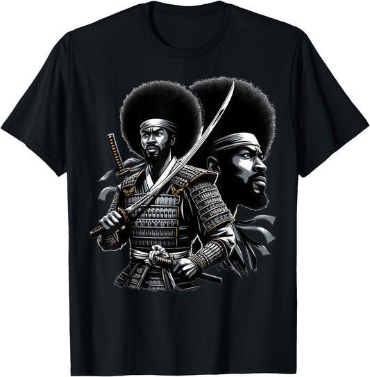 Afro American Samurai Anime Cartoon japanese bushido warrior
