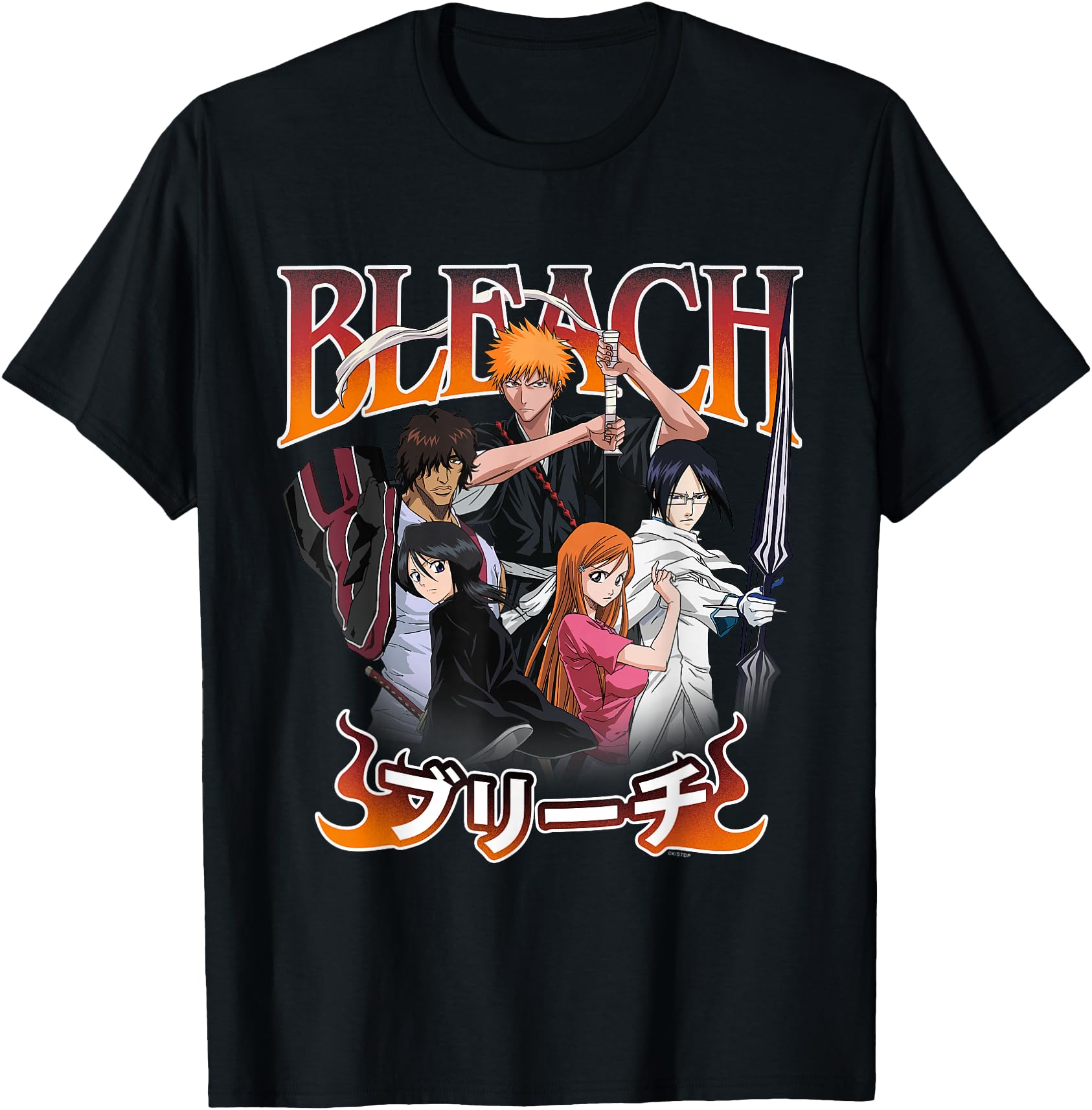 Bleach Team Ichigo and Ombre Logo Anime