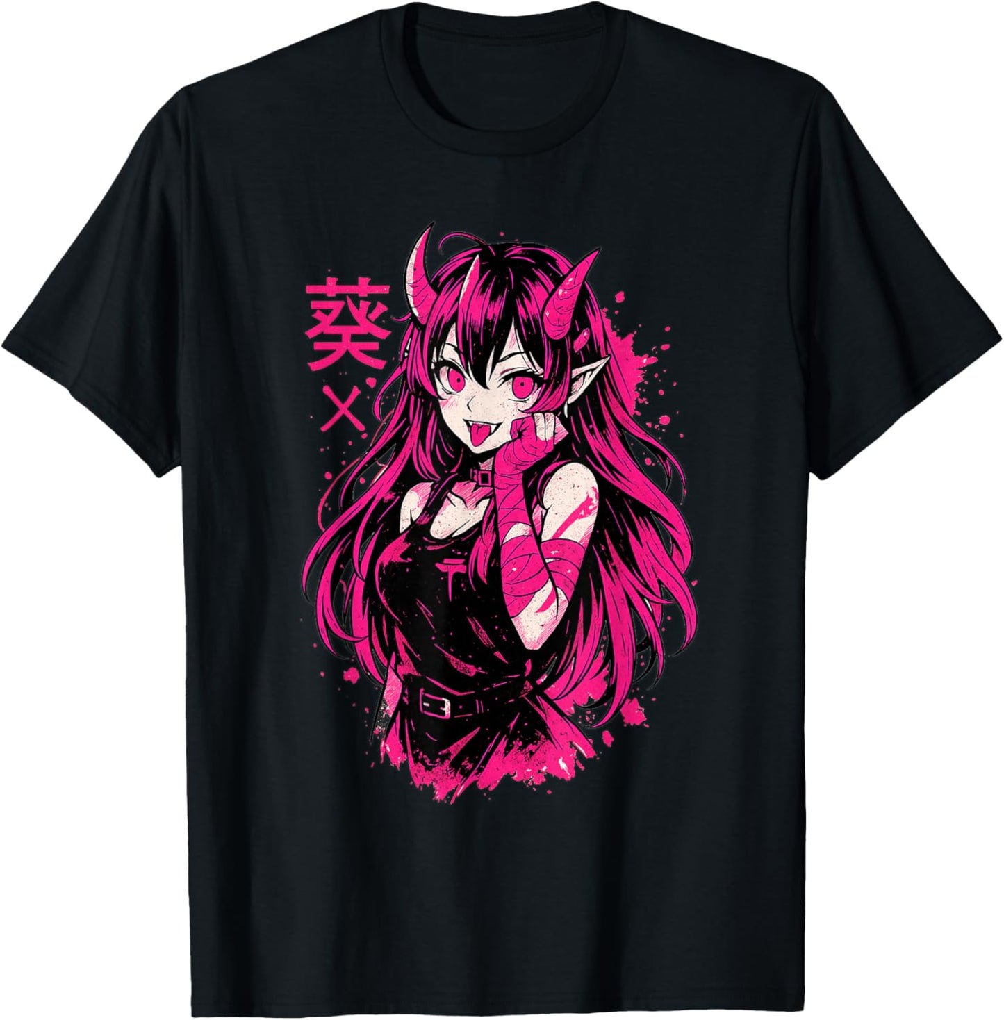 Goth Anime Waifu Kawaii Manga Girl | Creepy Horror Aesthetic