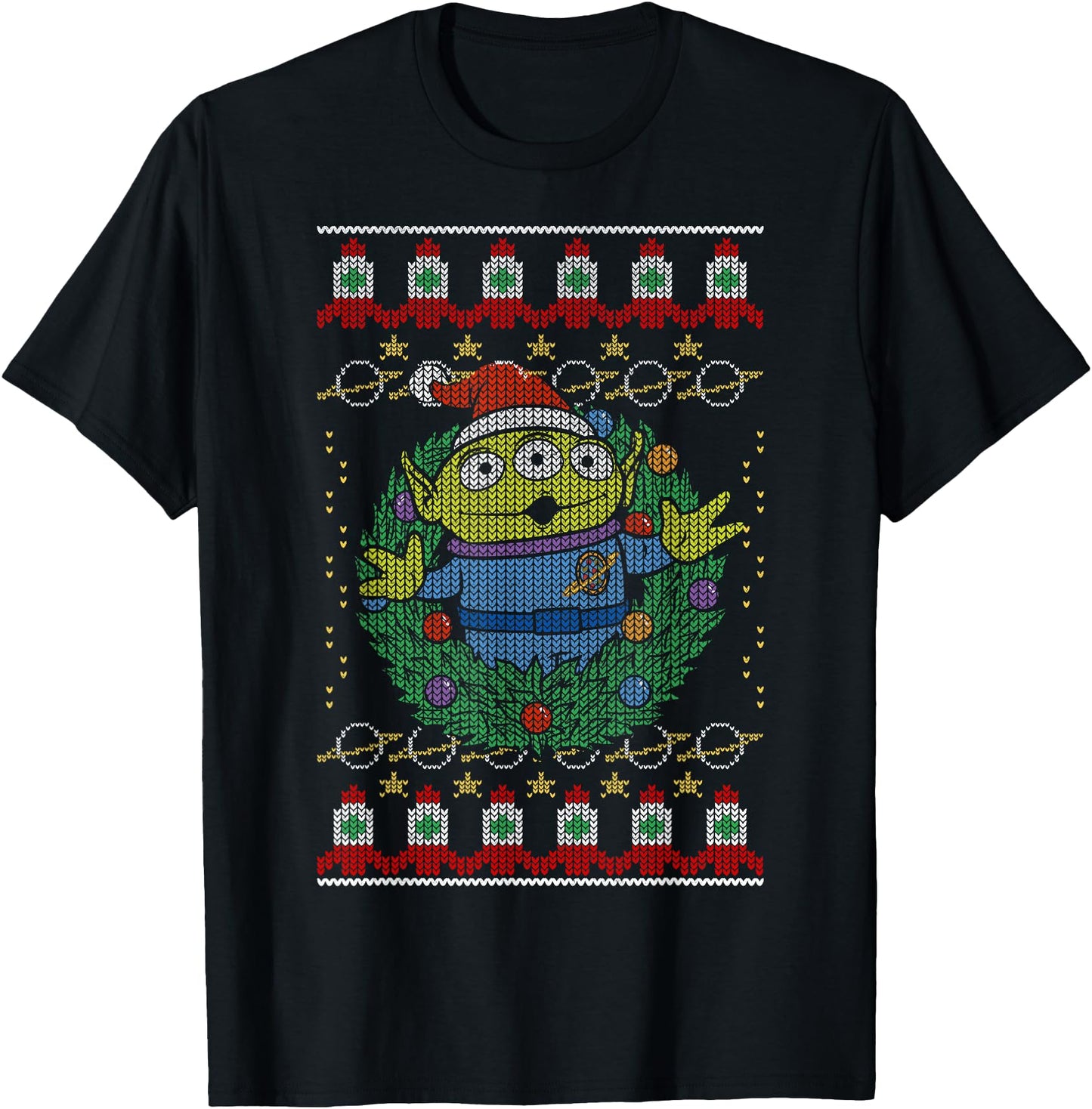 Disney Pixar Toy Story Alien Greetings Ugly Christmas