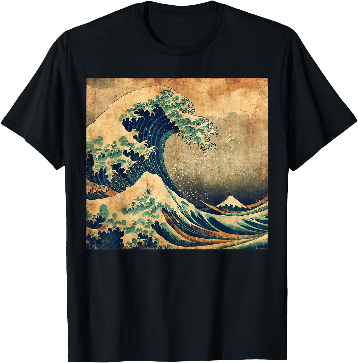 The Great Wave Off Kanagawa Hokusai Japanese Fine Art Retro