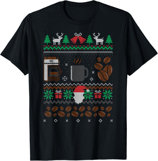 All I Want For Christmas Is Coffee Ugly X-Mas Sweater