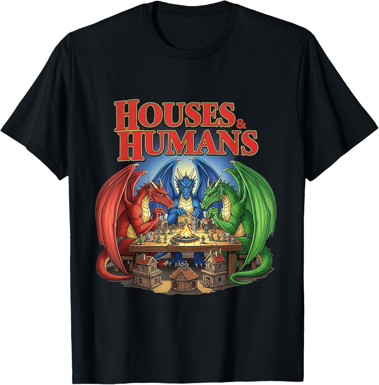 Funny Houses and Humans