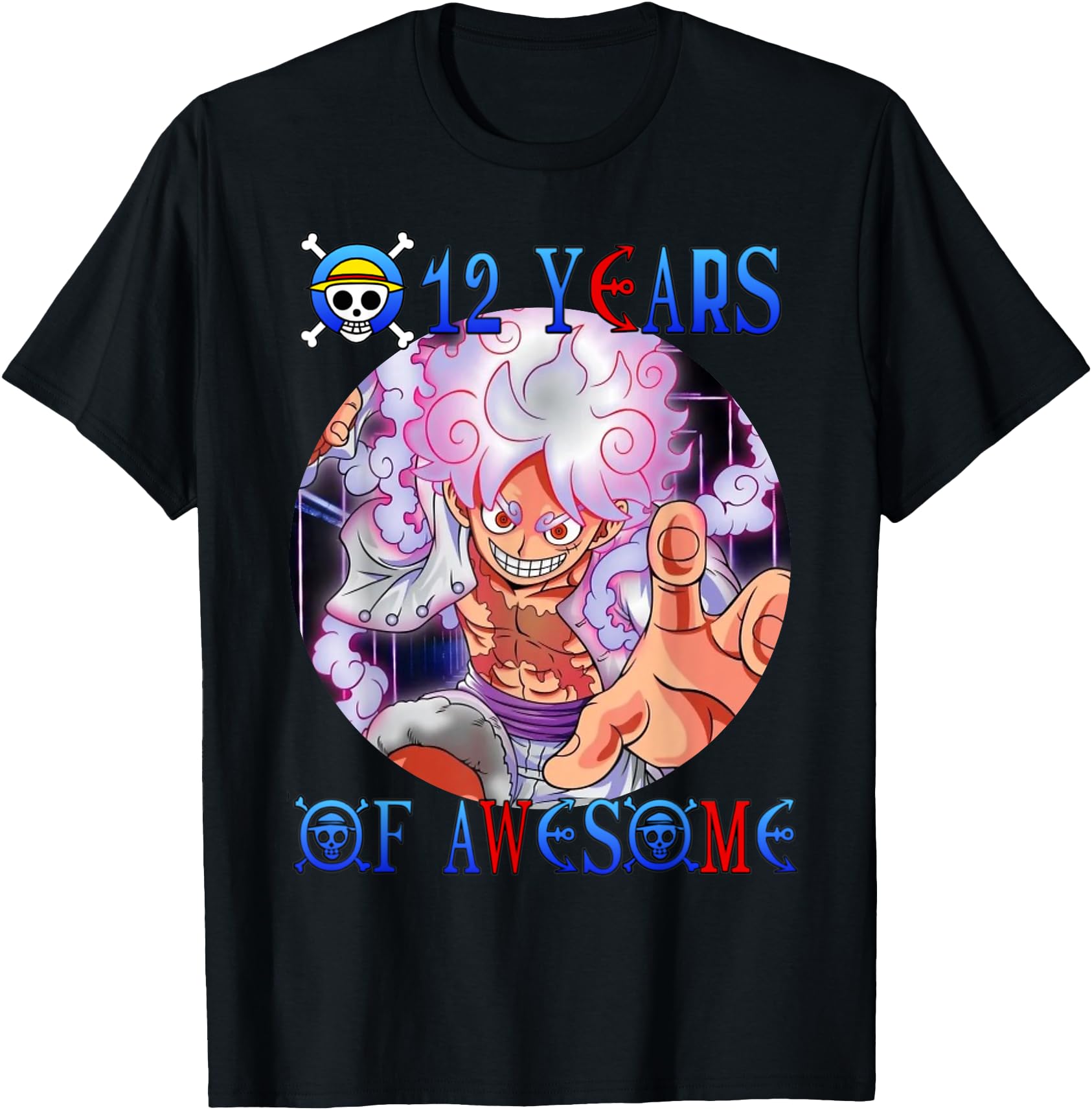 12 Years Of Awesome 12th Birthday Anime Birthday Theme