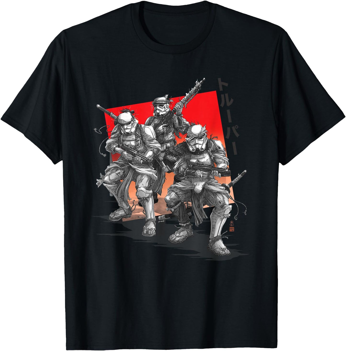 Star Wars: Visions Anime The Duel Samurai Stormtrooper Trio
