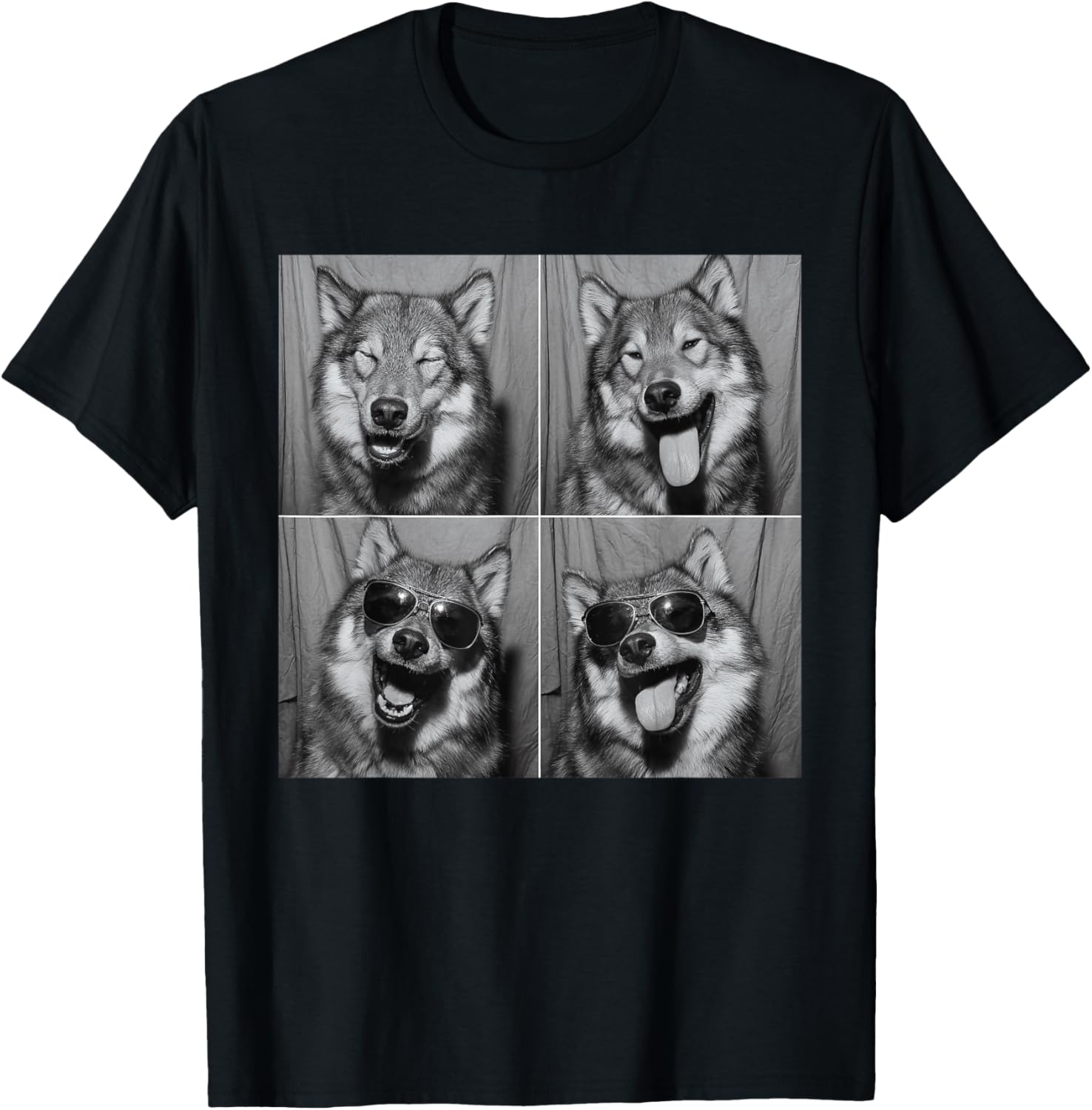 Funny Wolf Sunglasses