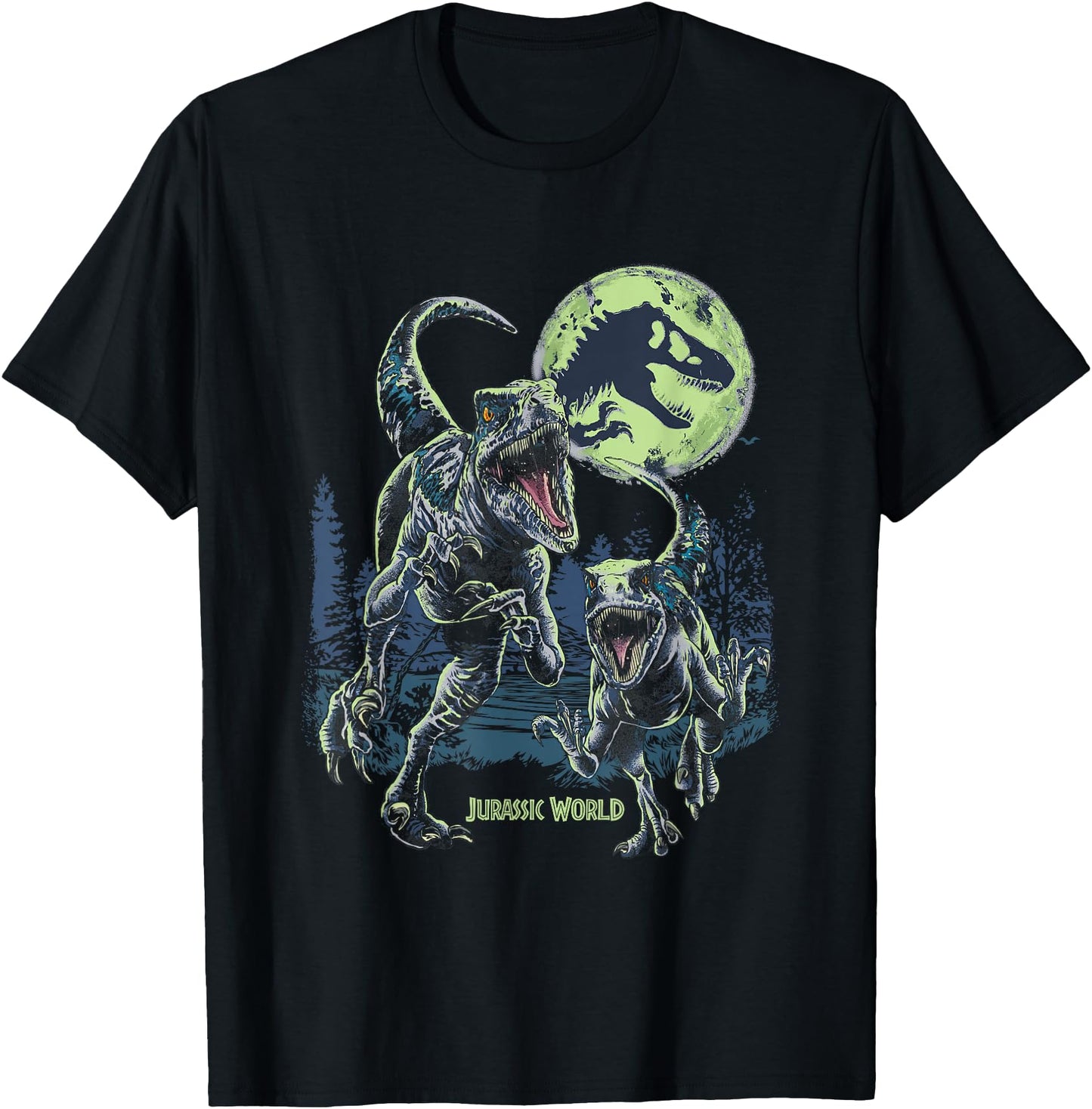 Jurassic World Dominion Blue & Beta In The Woods Vintage