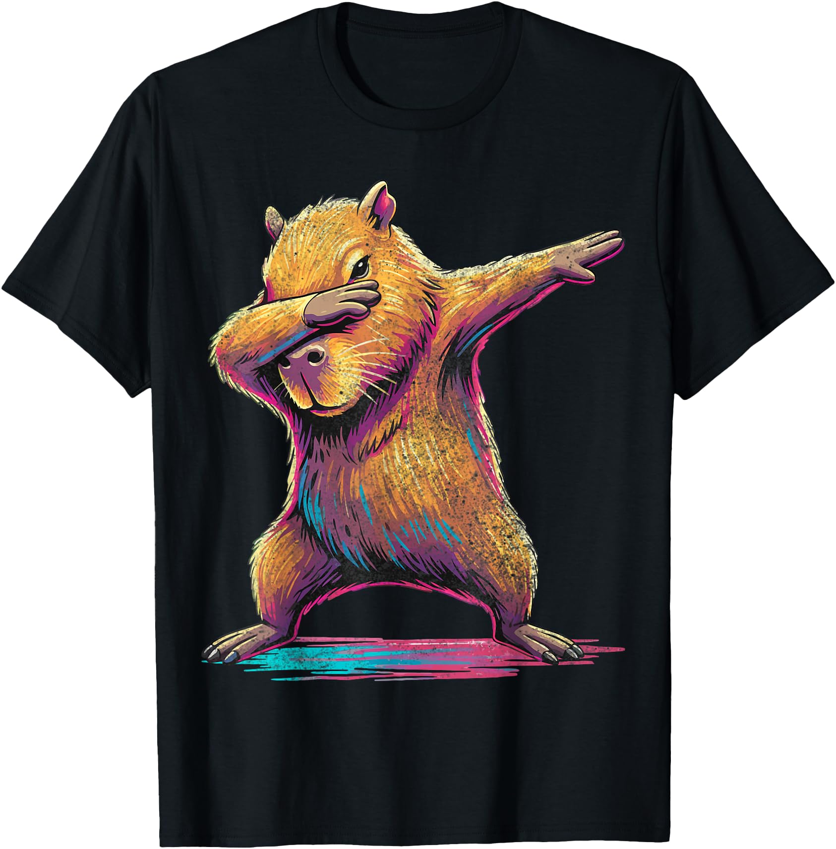 Capybara Dabbing Funny Animal Capybaras Lover