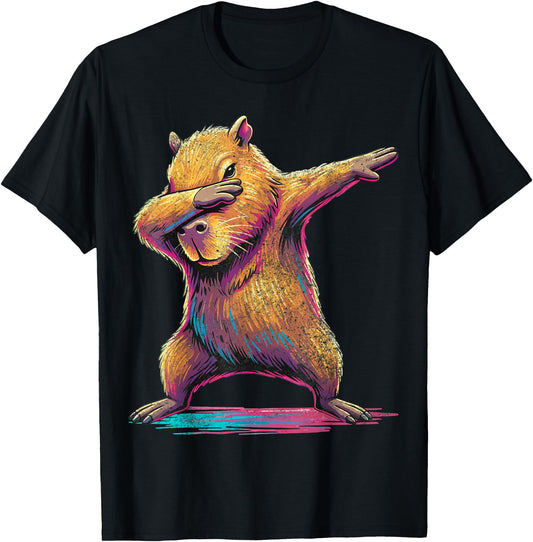 Capybara Dabbing Funny Animal Capybaras Lover