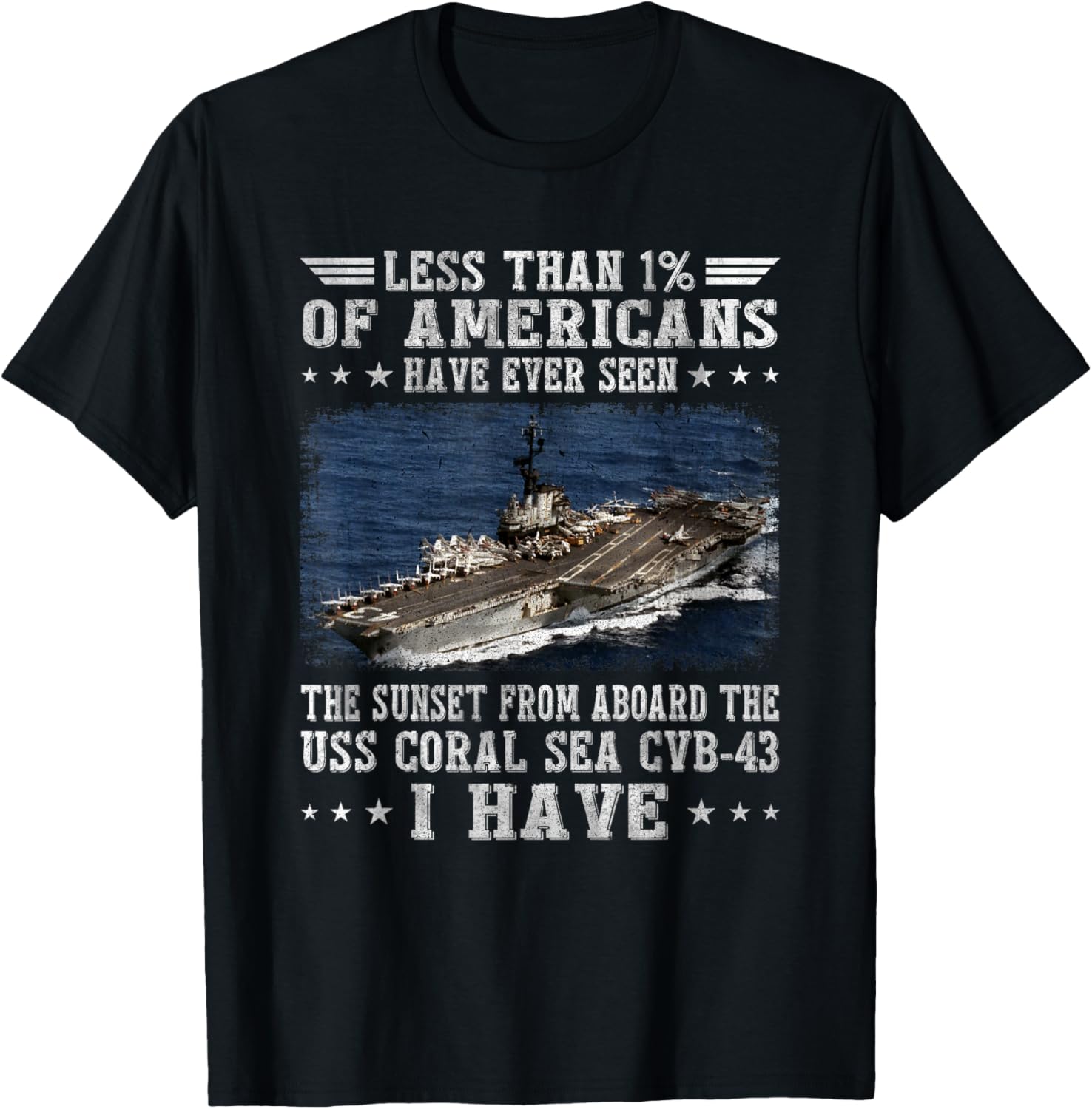 USS Coral Sea CVB-43 Aircraft Carrier Sailor Veterans Day