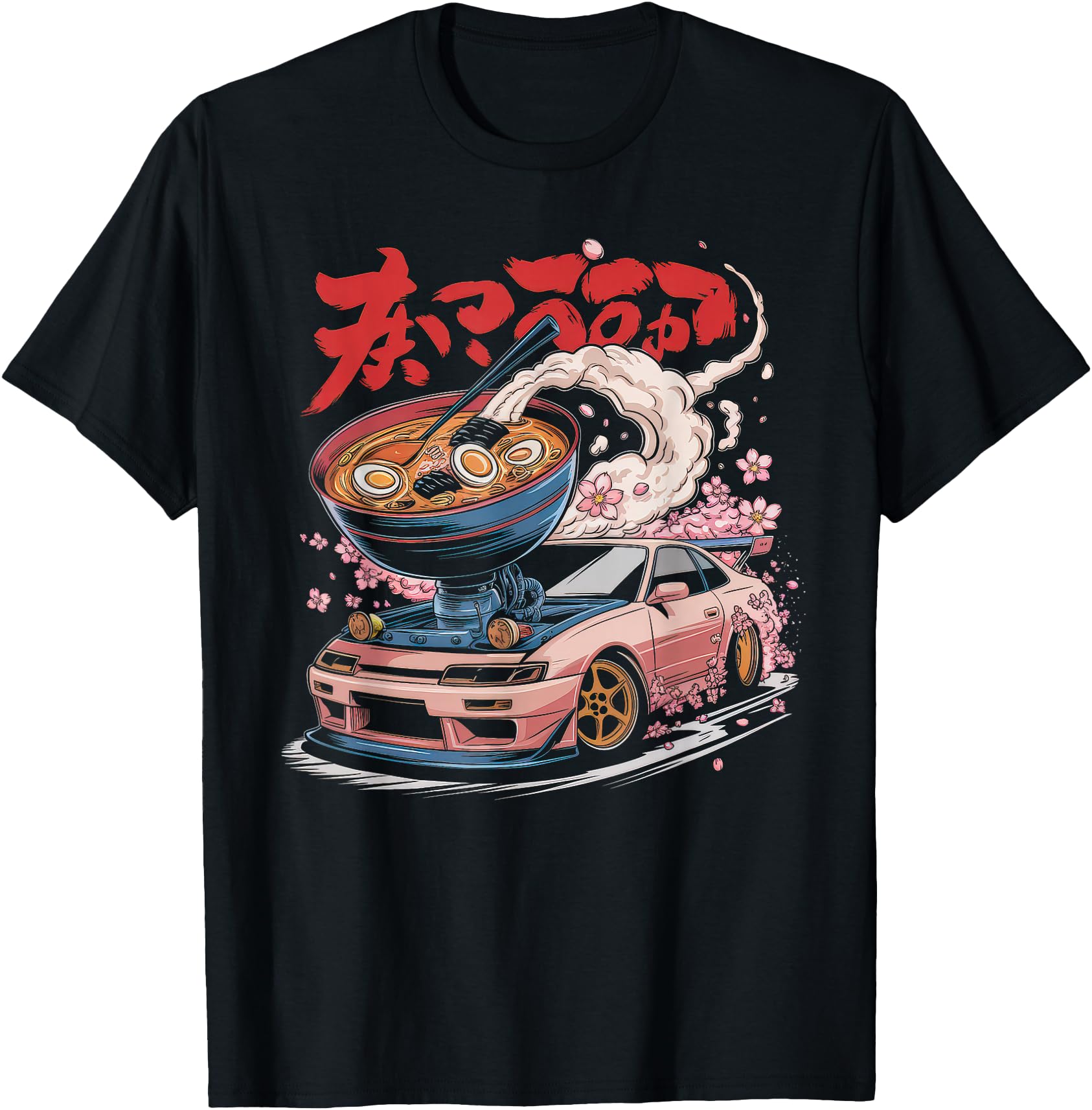 Japanese Car Tshirt Men JDM Japan Street Racing Streetwear