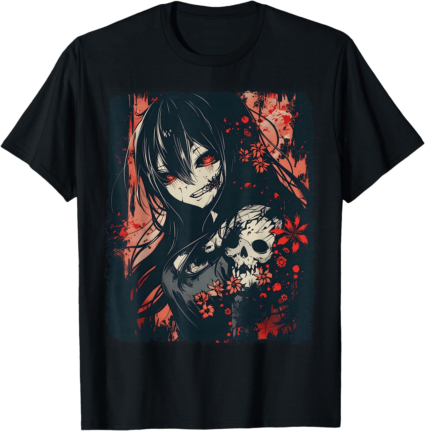 Anime Horror Girl Aesthetic Japanese Creepy Kawaii Goth