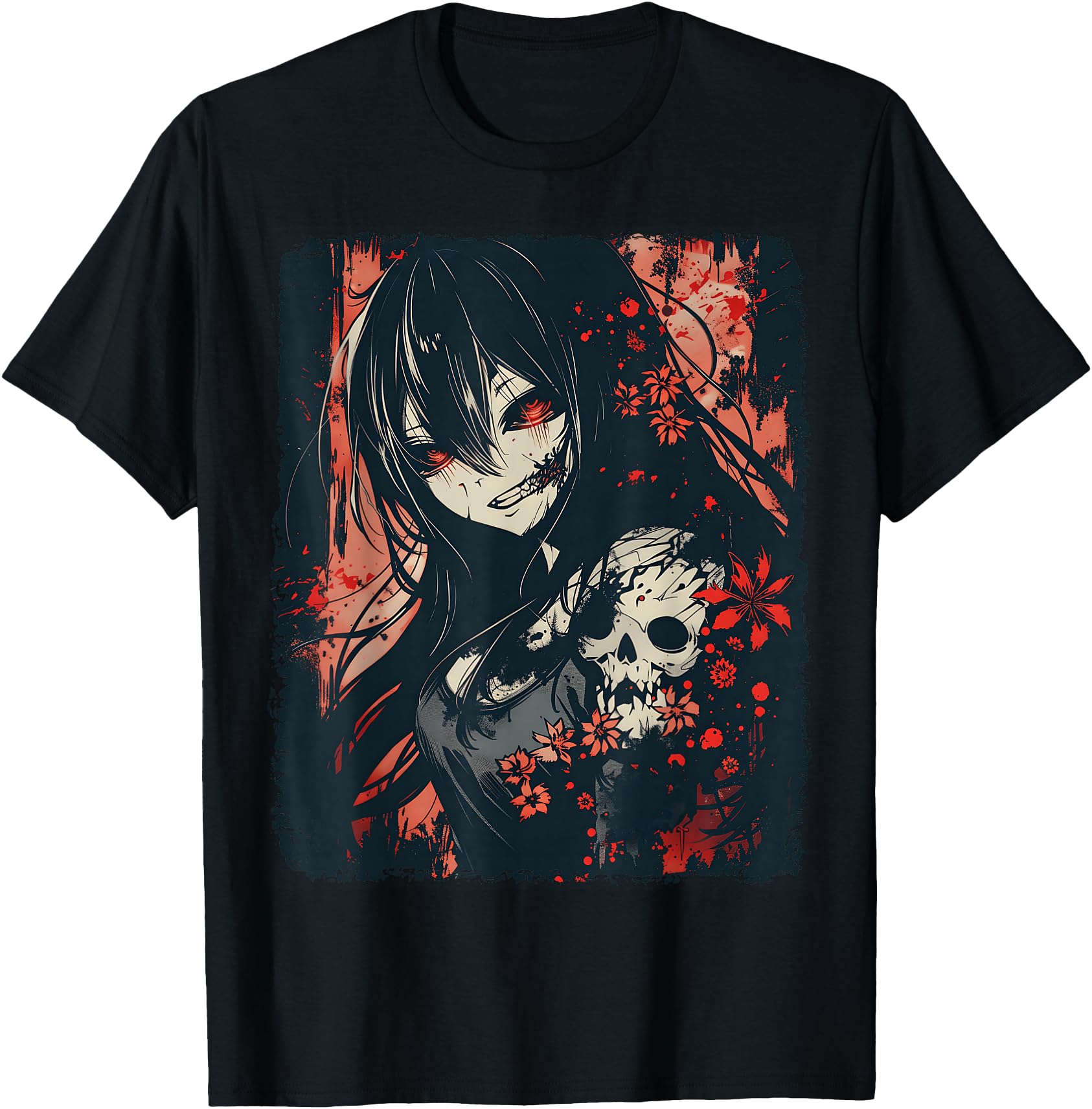 Anime Horror Girl Aesthetic Japanese Creepy Kawaii Goth