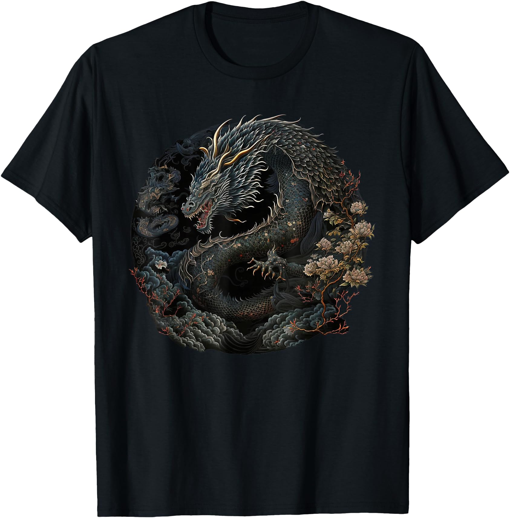 Japanese Art Dragon Japan Chinese Asian Graphic Print
