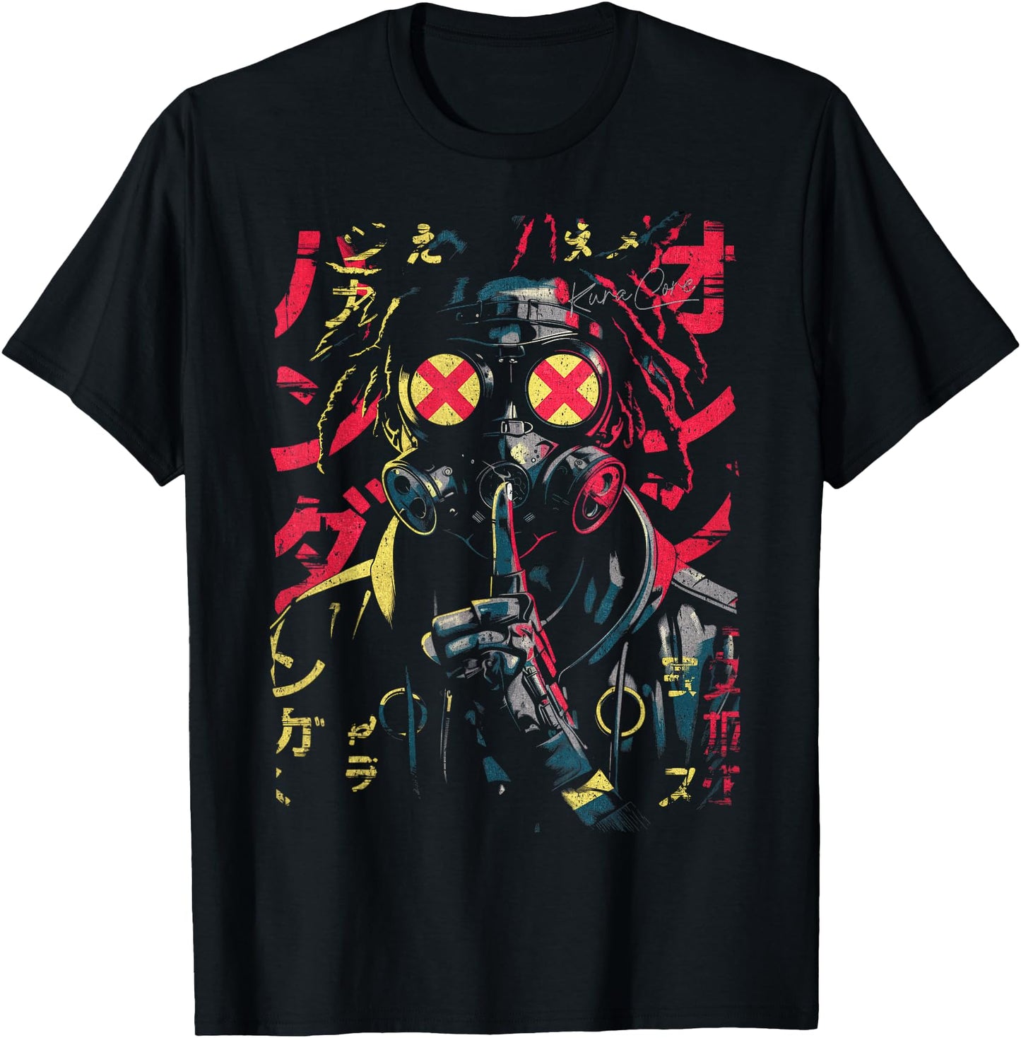 Japanese Streetwear Afro Cyberpunk Y2K Techwear Manga Anime