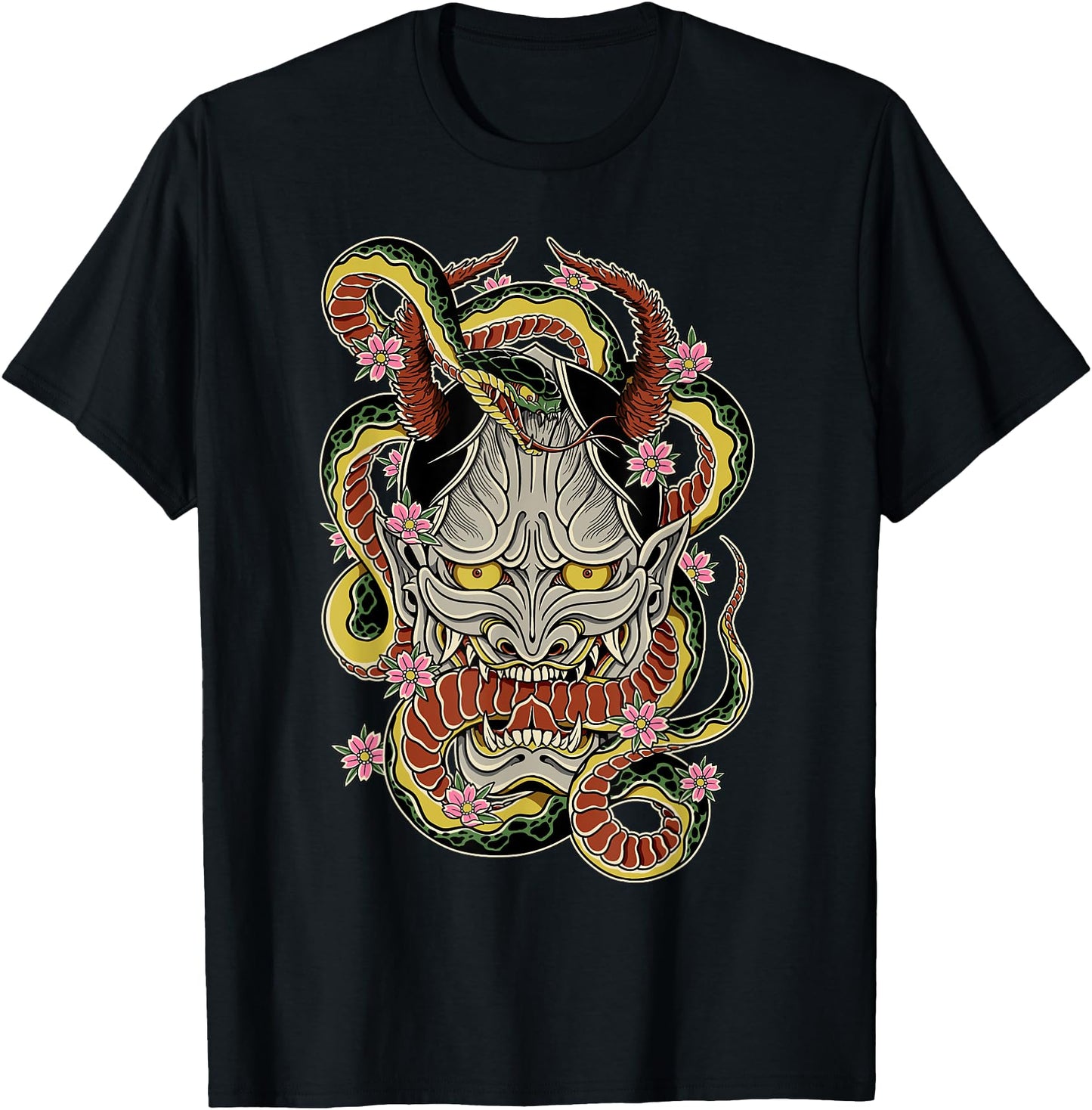 Japanese demon face mask harajuku ronin otaku devil yoke oni