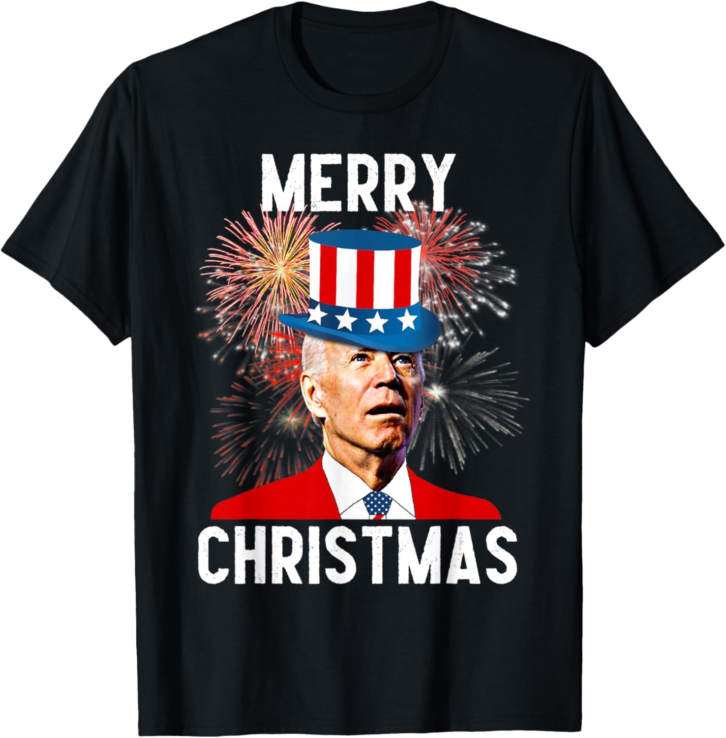 Joe Biden Xmas Merry Christmas For Funny 4th Of July