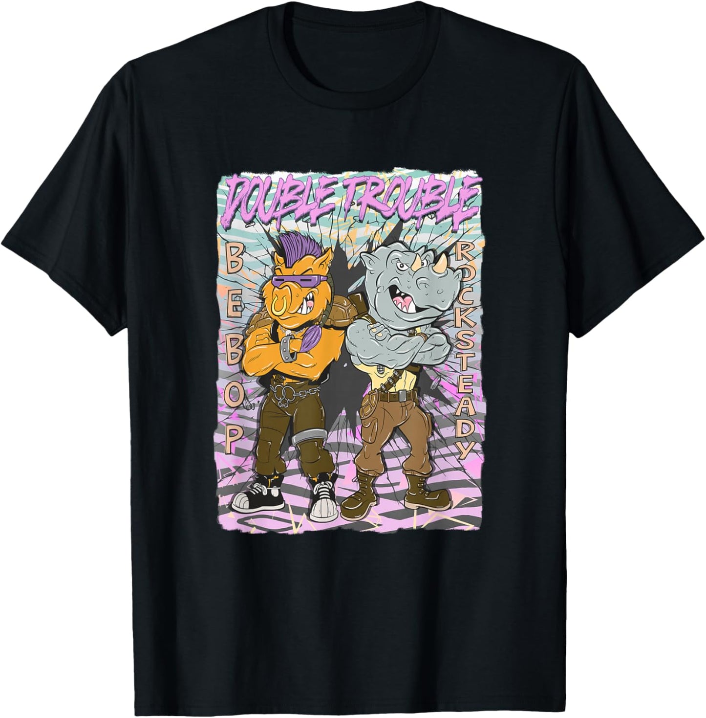 Teenage Mutant Ninja Turtles Double Trouble Bebop Rocksteady