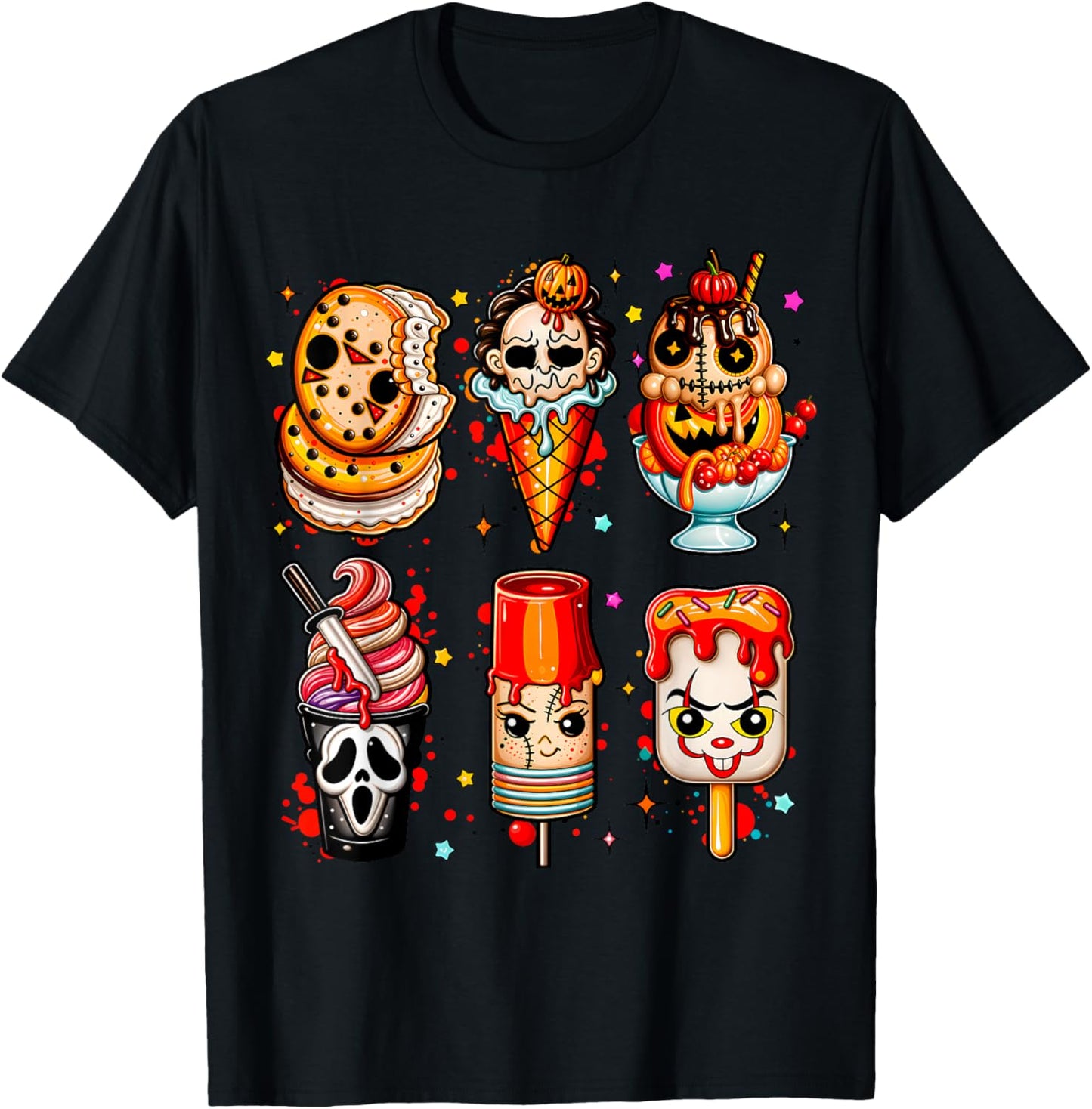 Horror Movies Summer Popsicle Halloween Ice Cream Summerween