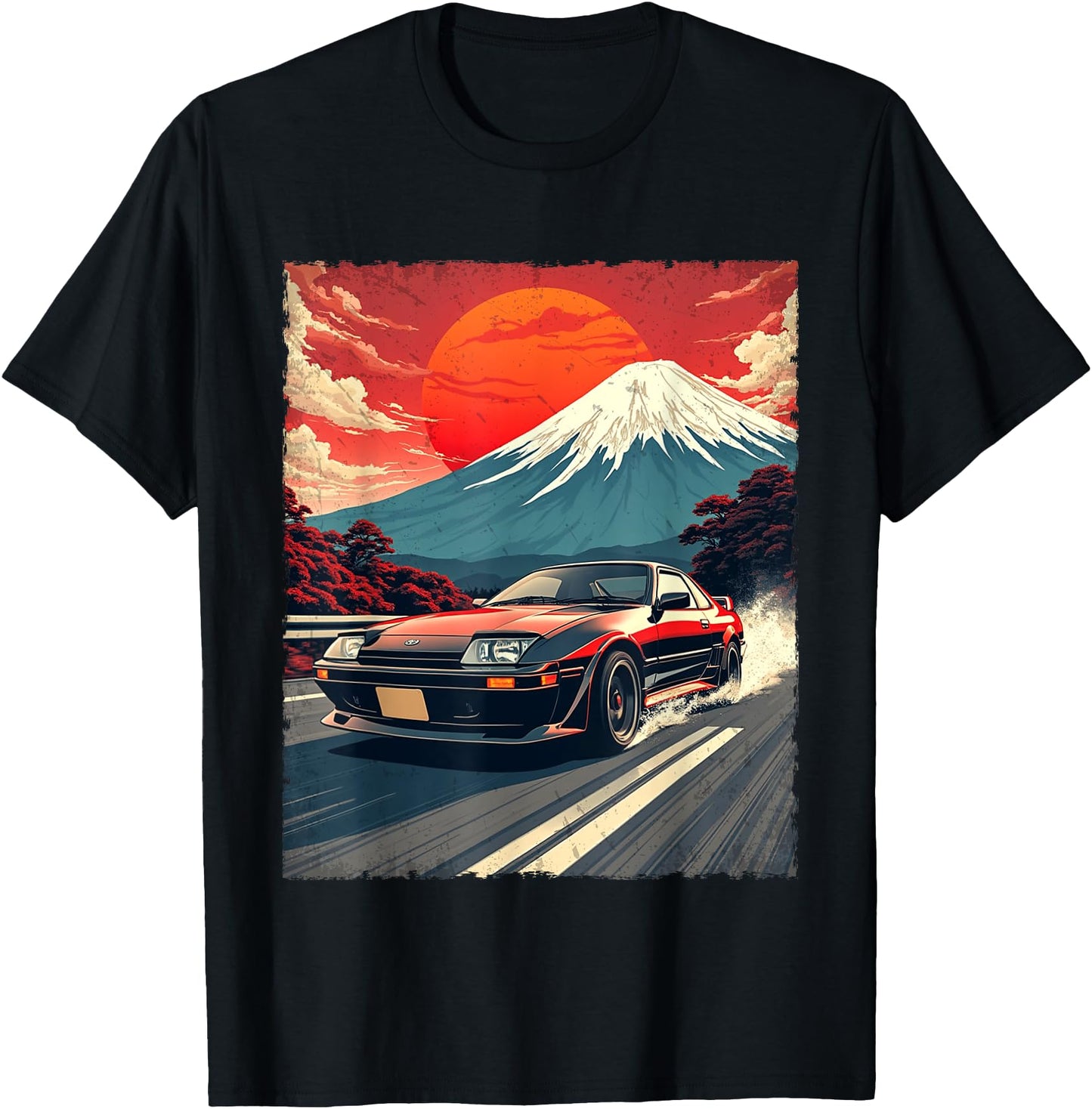 Retro Japanese Sports Car Classic JDM Drift Cars