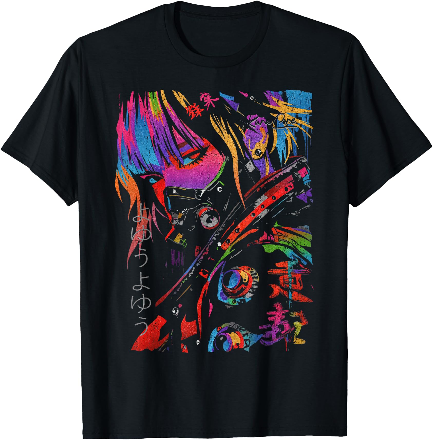 Japanese Streetwear Cyberpunk Y2K Techwear Retro Manga Anime