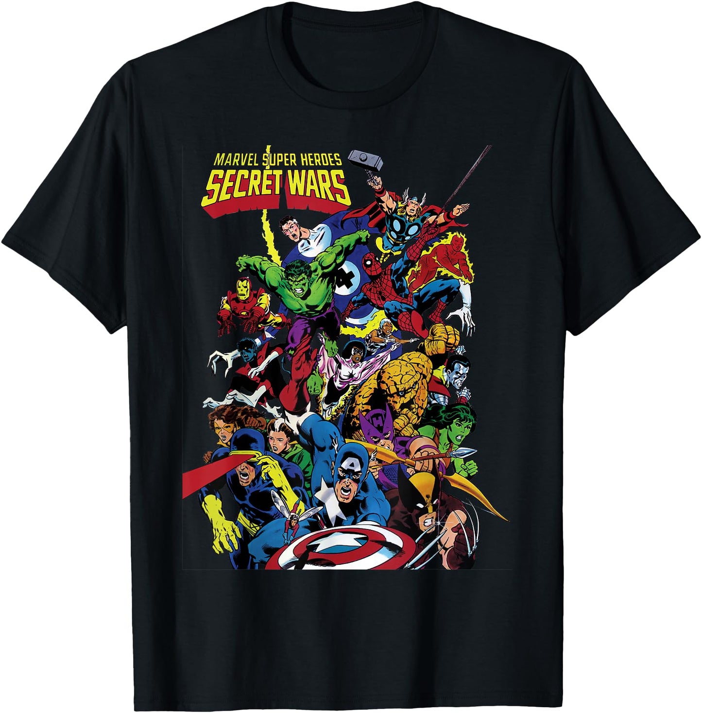Marvel Exclusive Secret Wars Franchise Hero Collage