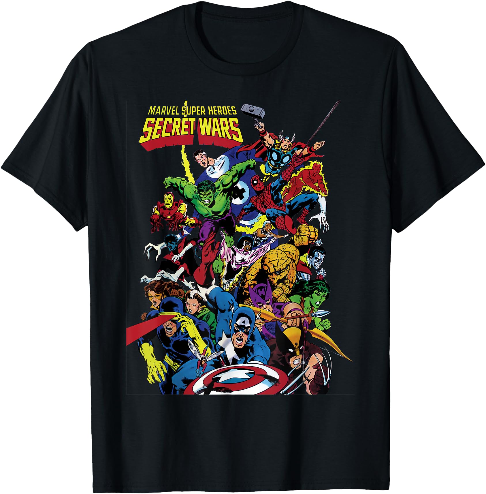 Marvel Exclusive Secret Wars Franchise Hero Collage