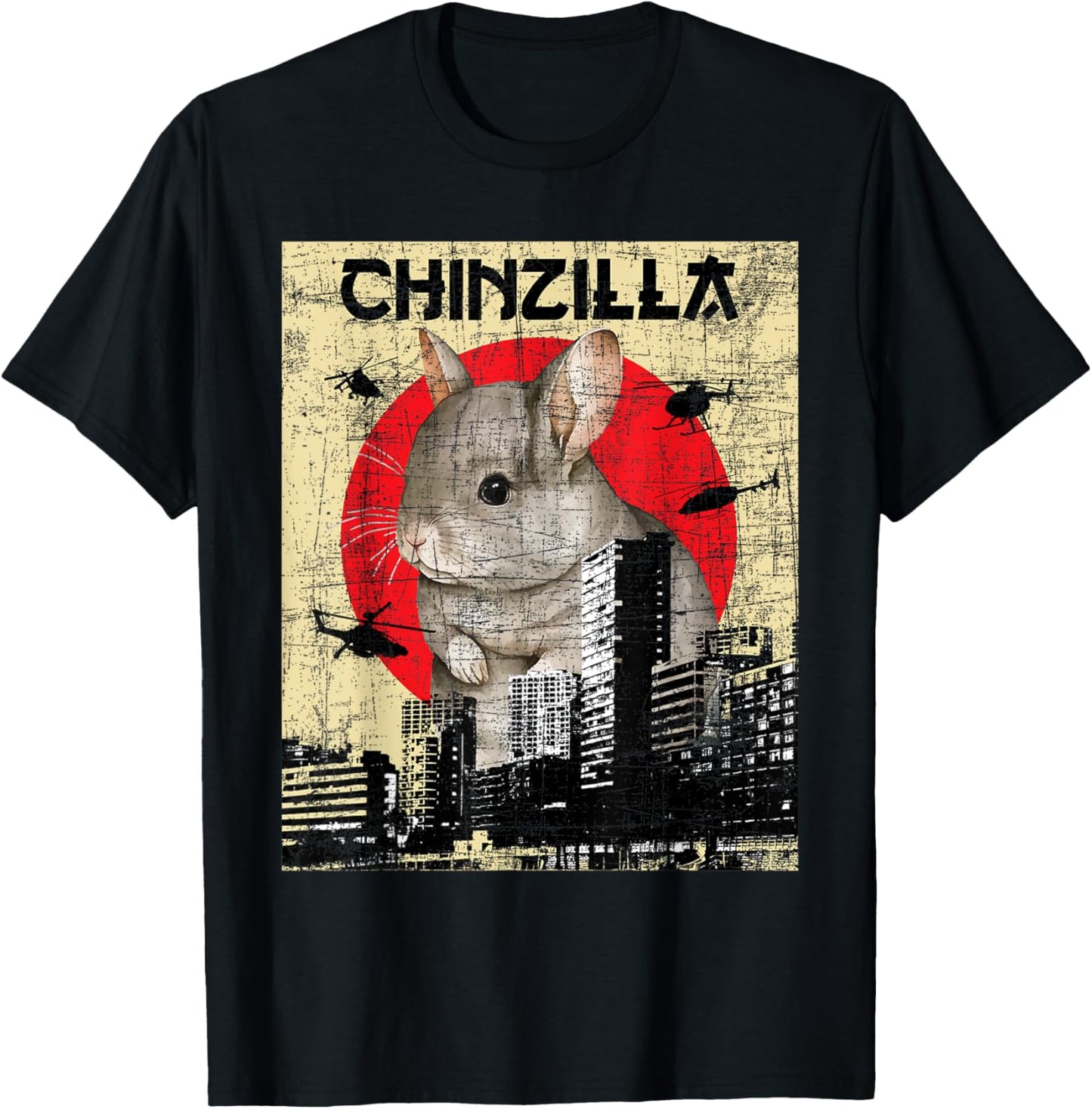 Chinzilla - Chinchilla Lover Japanese Rodent Animal Pets T-Shirt