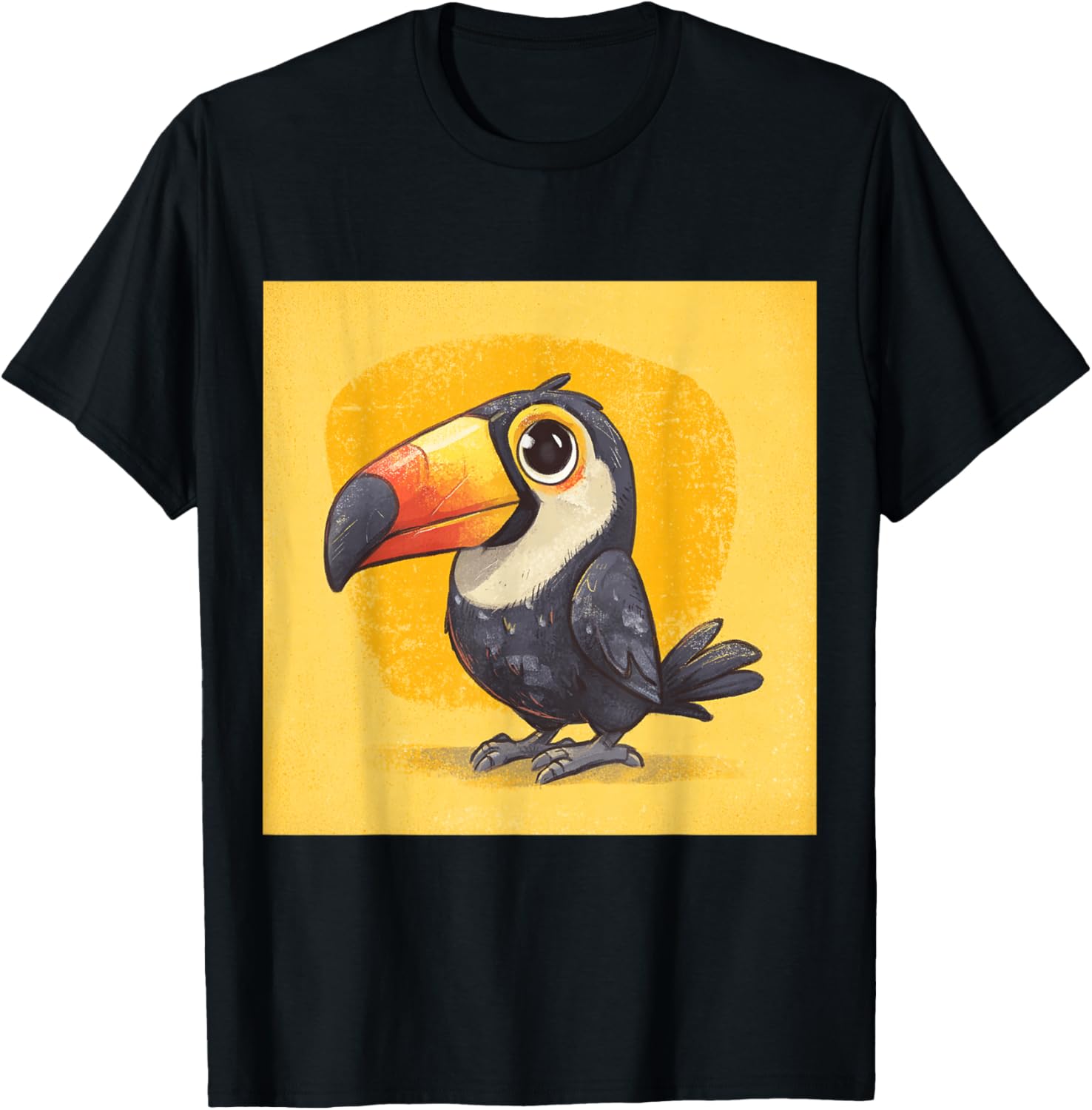 Sweet, Playful, Overly Cute Chibi Style Cute Toucan