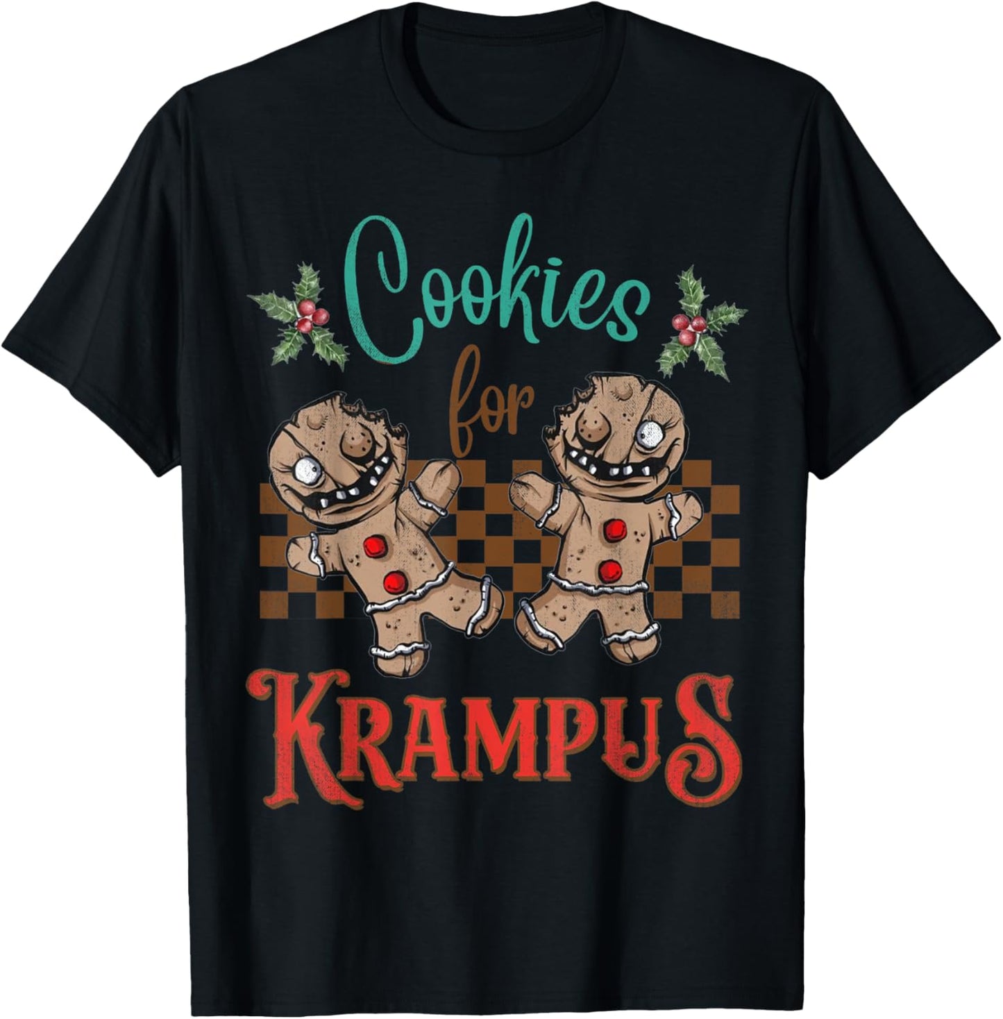 Cookies For Krampus, Creepy Gingerbread Man, Horror Xmas
