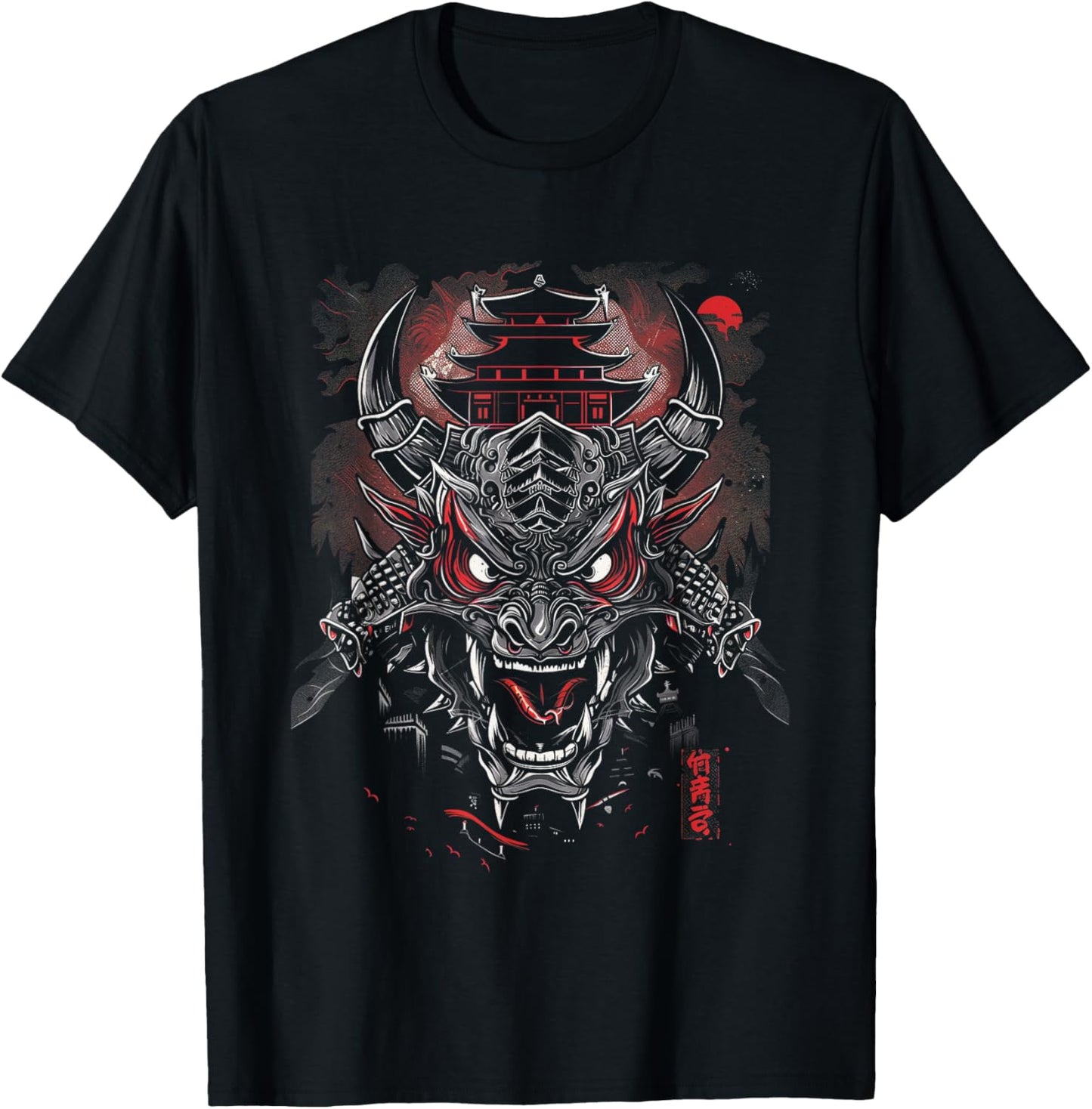 Anime Goth Japanese Oni Demon Dragon Samurai Fantasy Asian