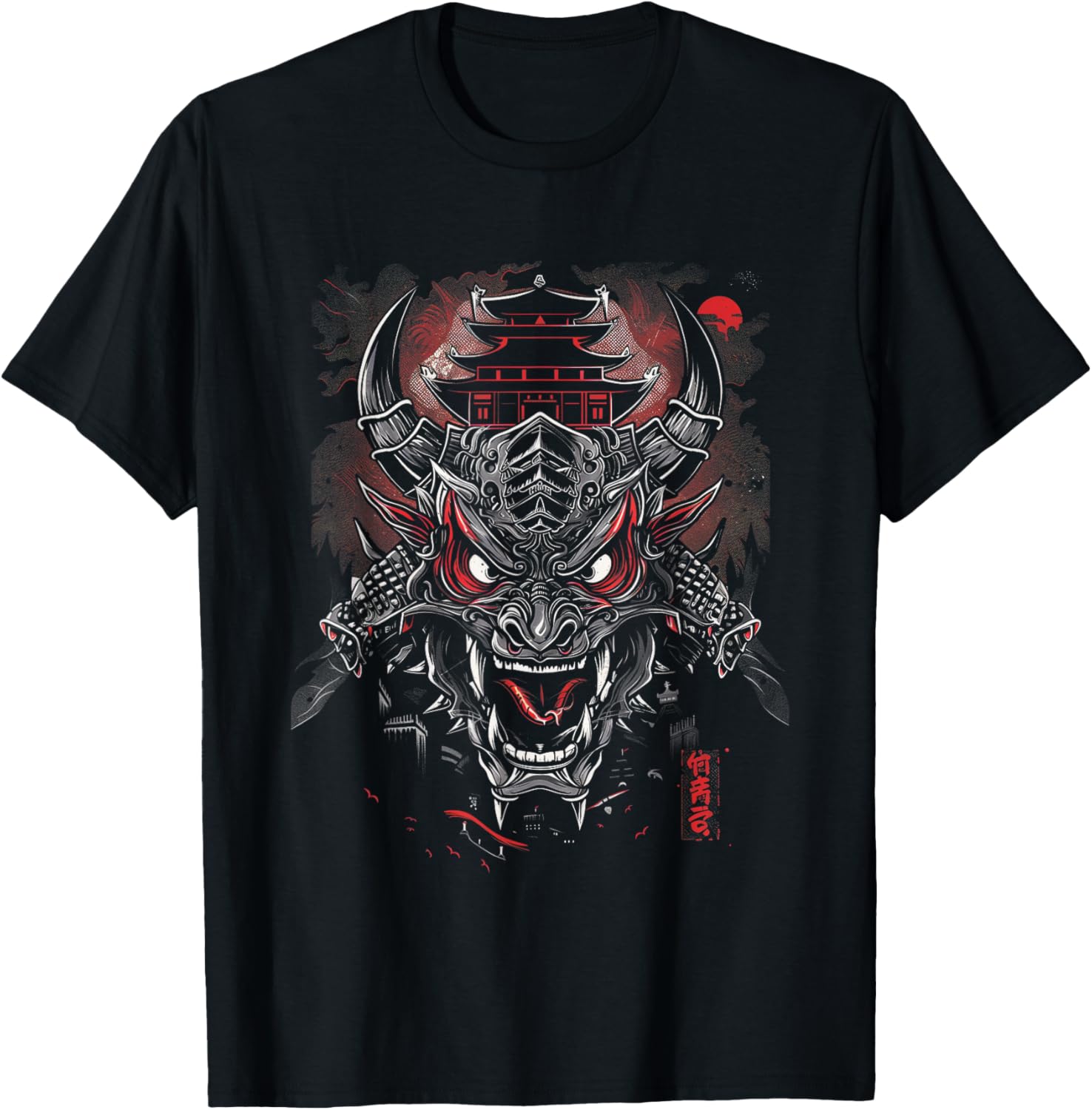 Anime Goth Japanese Oni Demon Dragon Samurai Fantasy Asian