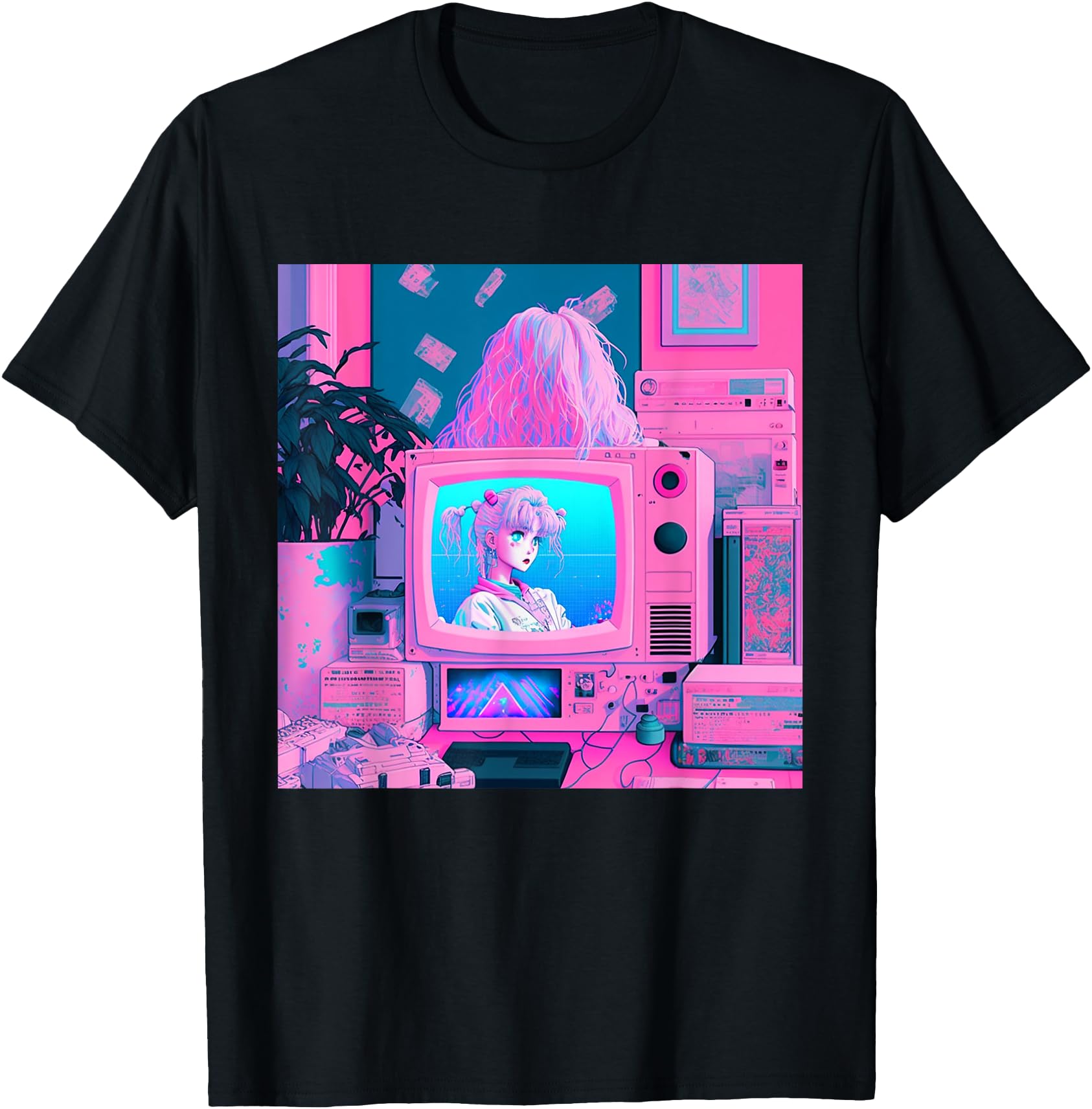 Retro Vaporwave Aesthetic 90s EGirl japanese art