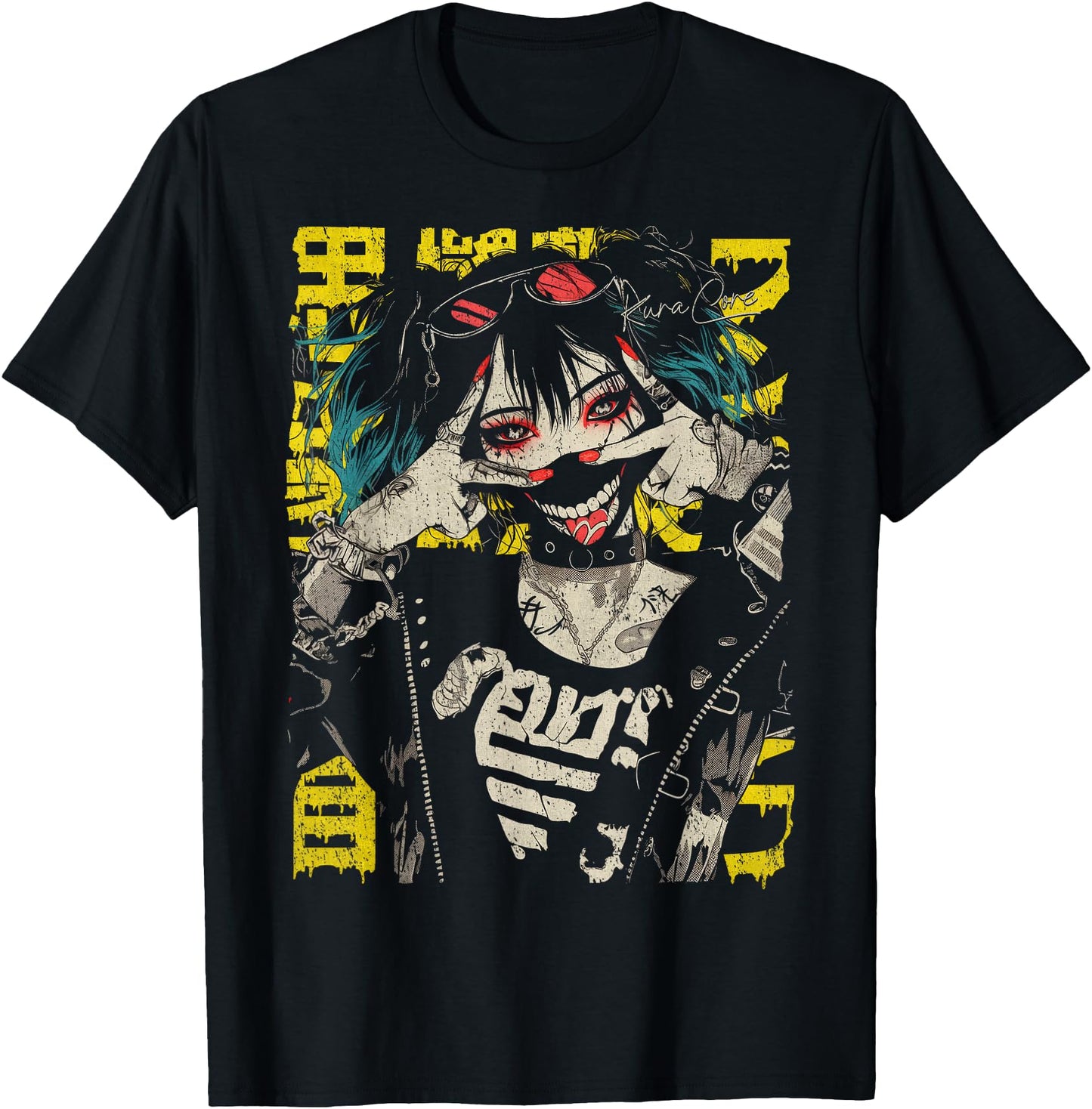 Japanese Streetwear Cyberpunk Y2K Retro Techwear Manga Anime