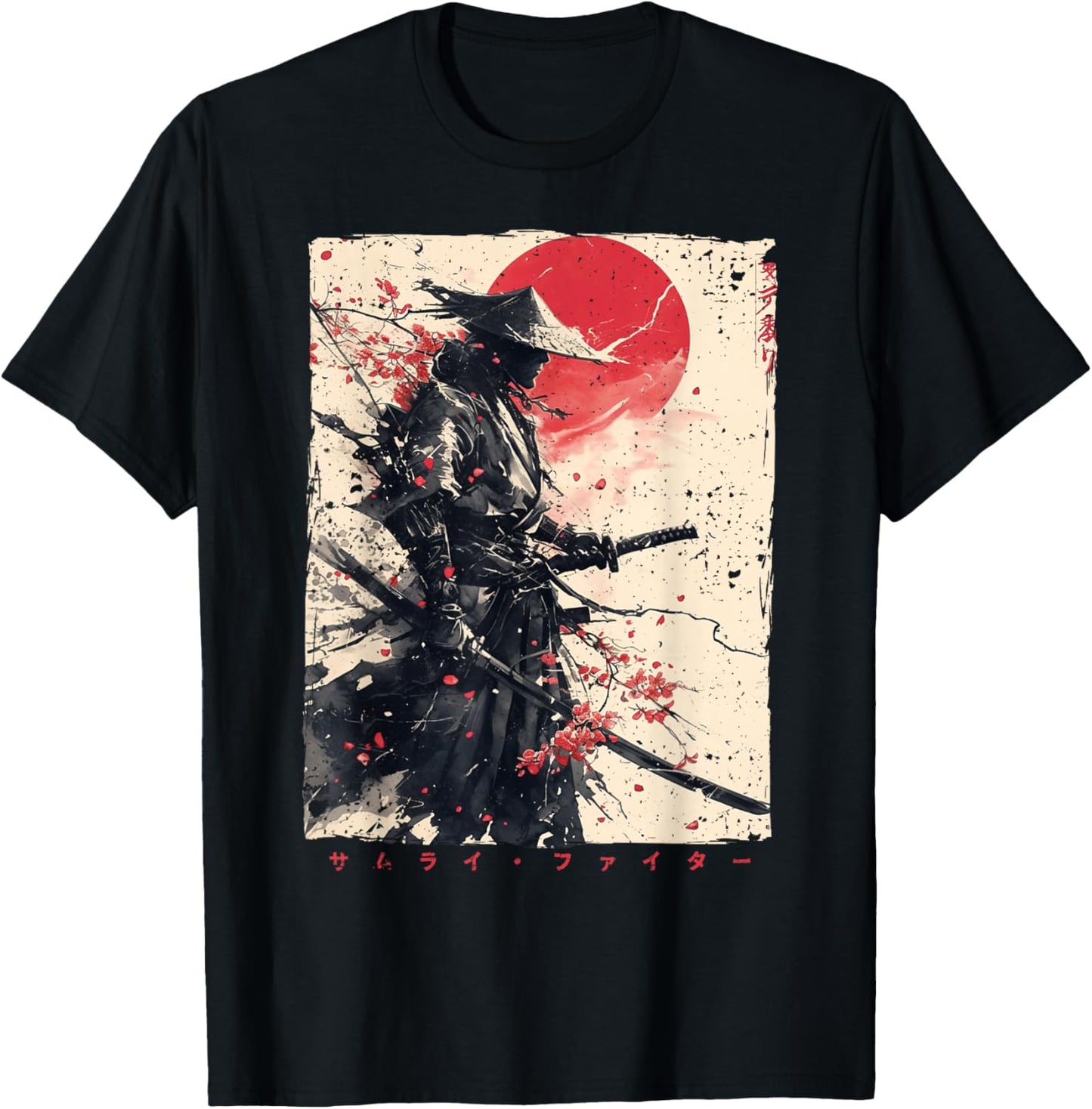 Japan Samurai Warrior Fighter Ukiyo Ink Artwork Samurai