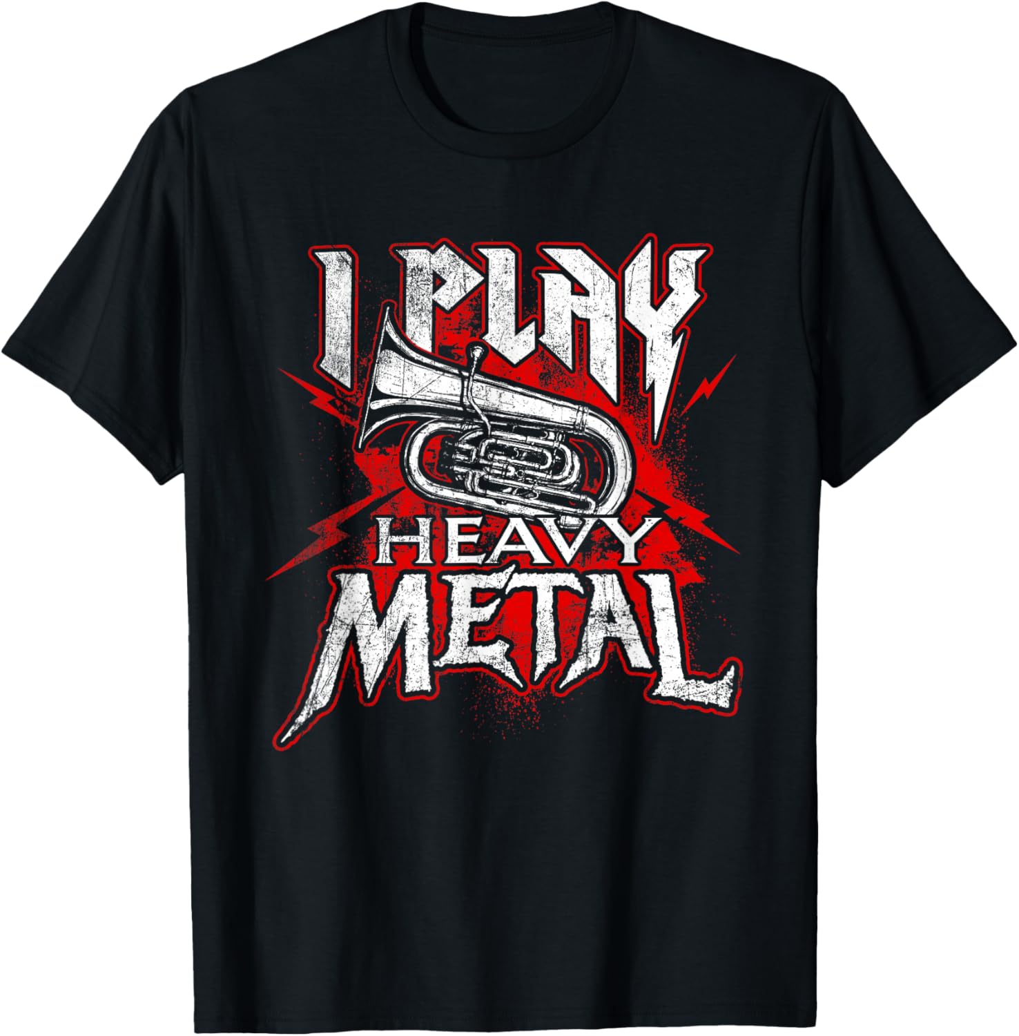 I Play Heavy Metal - Tuba Player & Marching Band
