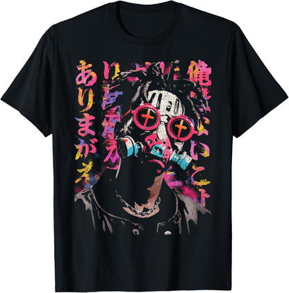Japanese Streetwear Afro Cyberpunk Y2K Techwear Manga Anime