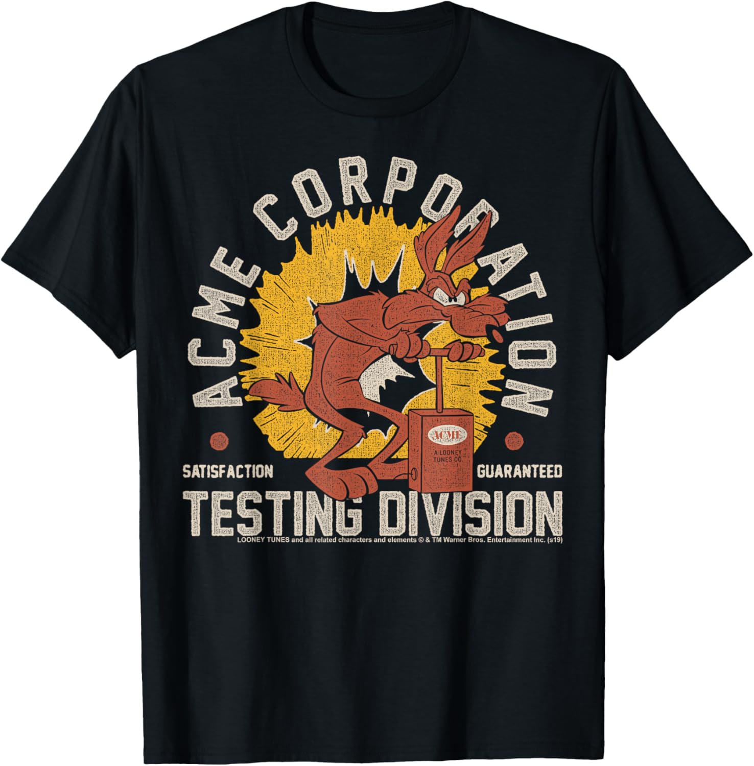 Looney Tunes Wile E. Coyote Acme Corporation Testing