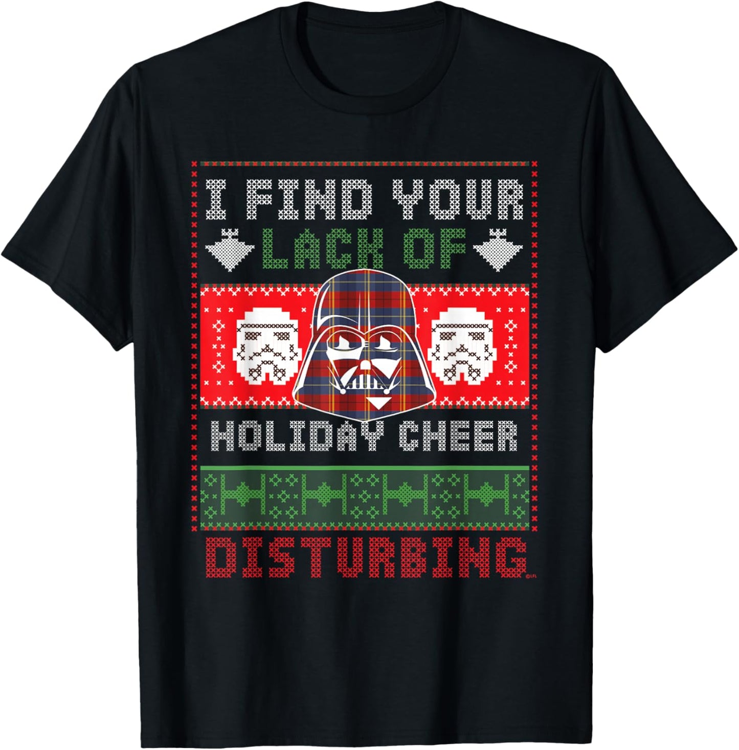Star Wars Darth Vader Ugly Christmas Sweater