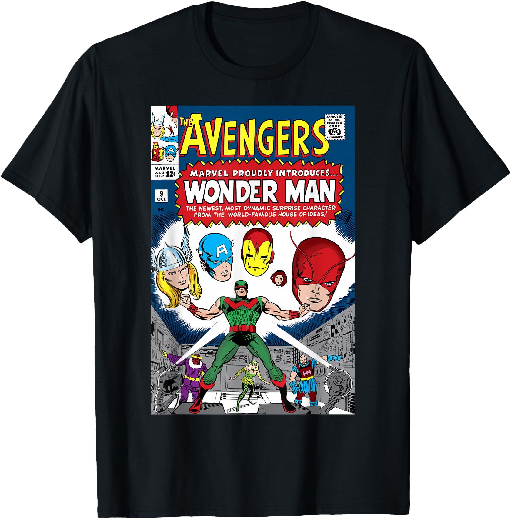Marvel Avengers Presenting Wonder Man Comic Cover