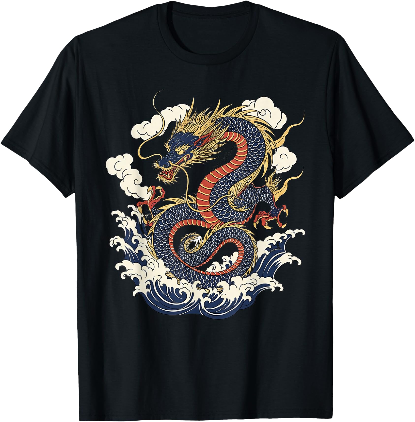Traditional Chinese Dragon East Asia Dragon Ukiyoe Japanese